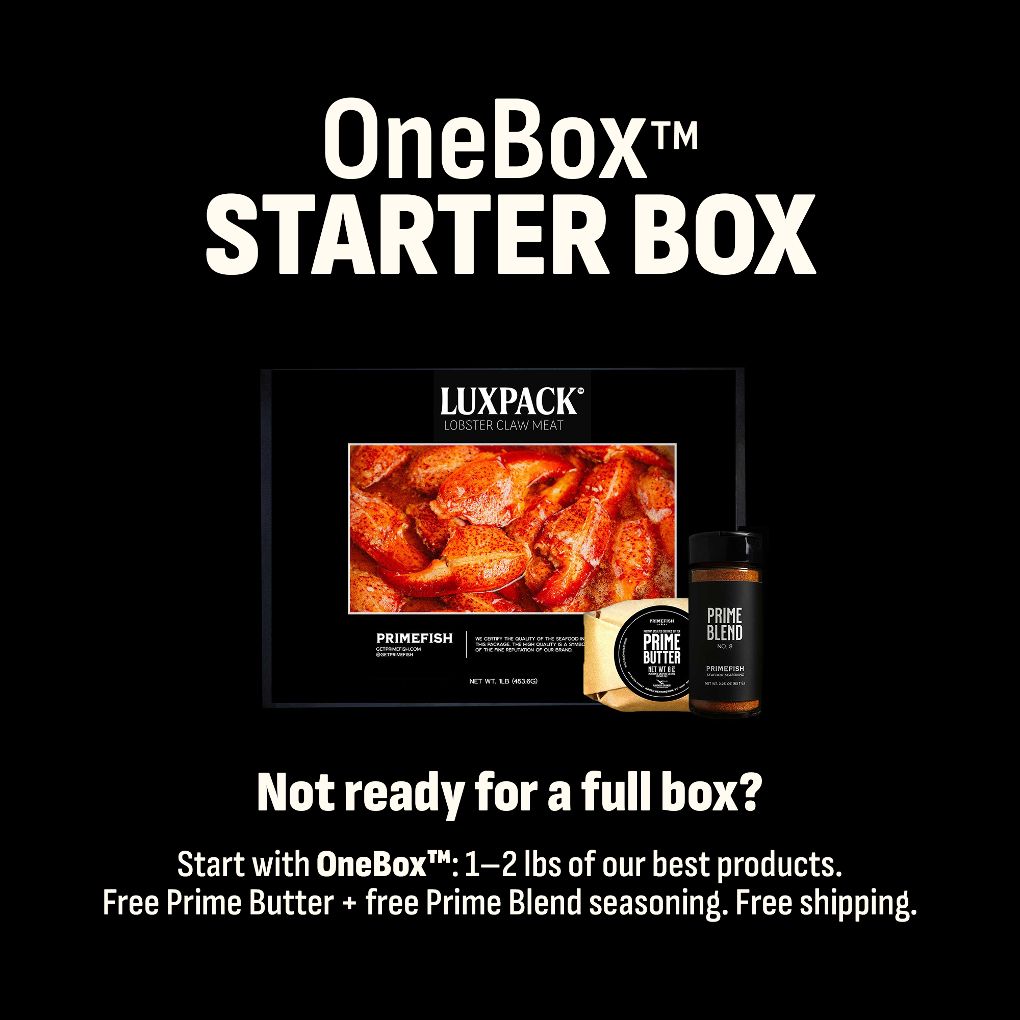 PrimeFish Seafood Co. Facebook ad