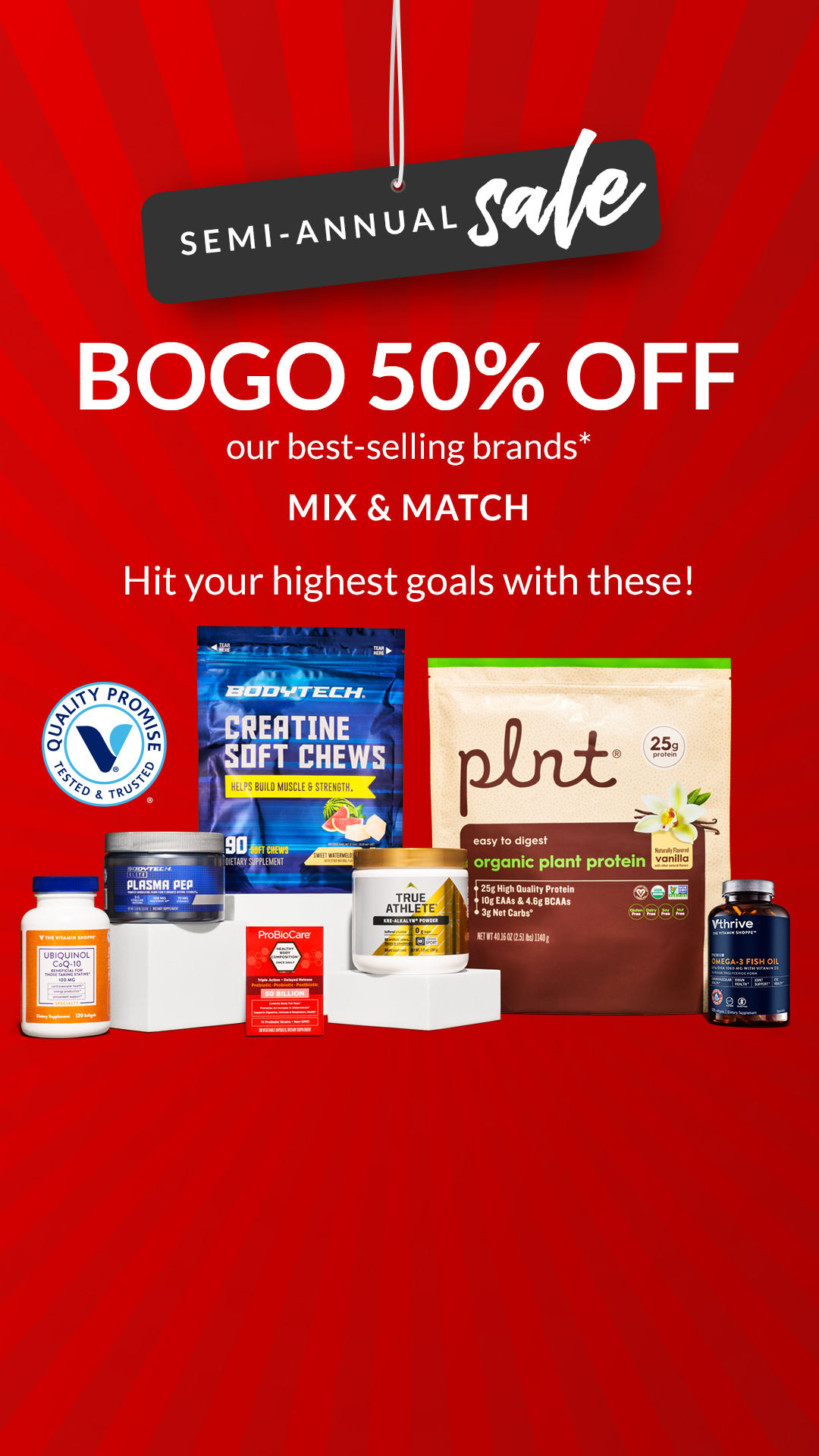 The Vitamin Shoppe Facebook ad