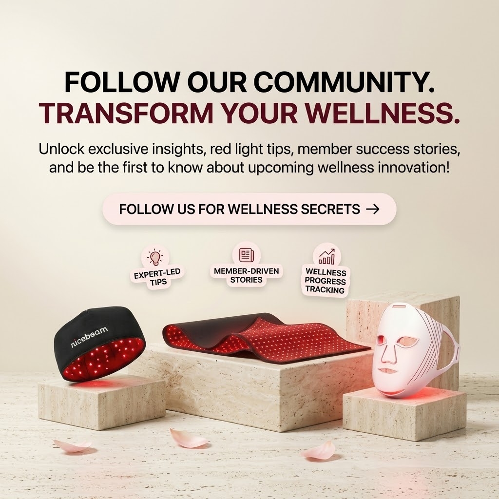 Nicebeam Facebook ad: Join a Community That Loves Living Healthy