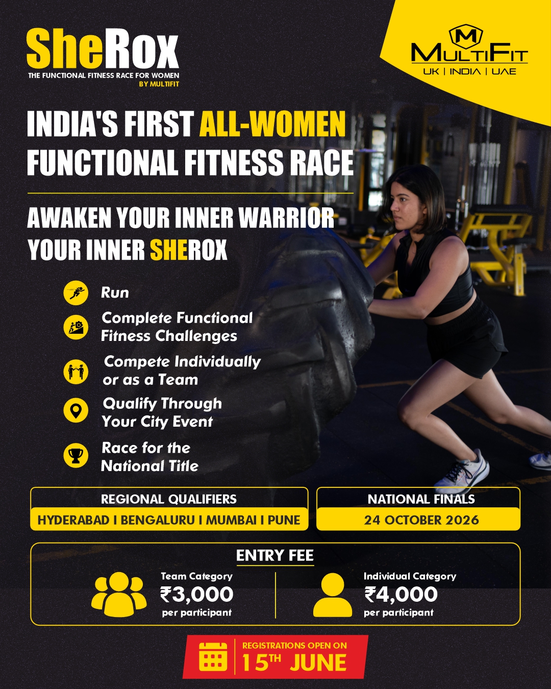 MultiFit Facebook ad: Discover The Warrior Within | SheRox 2026