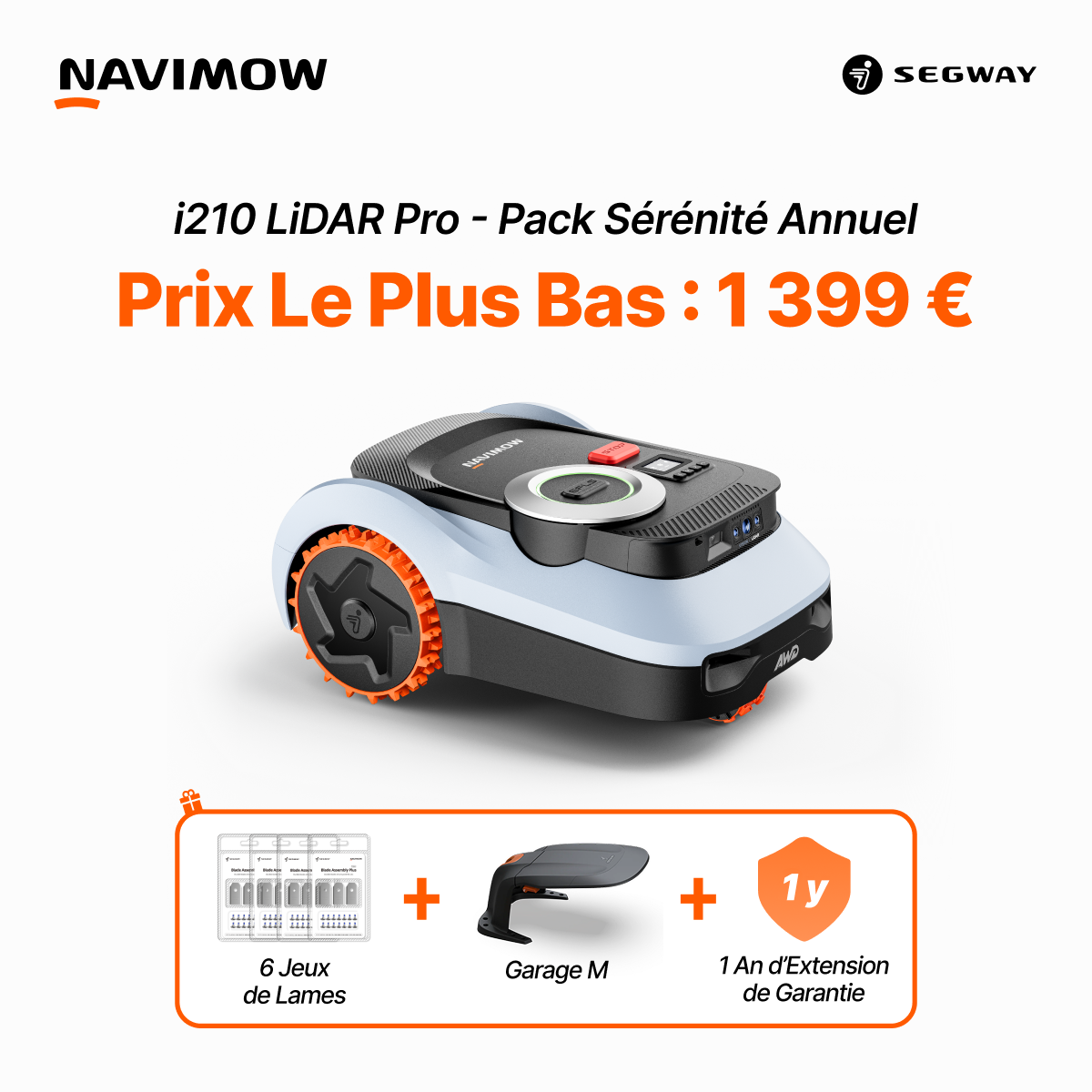 Segway Navimow FR Facebook ad