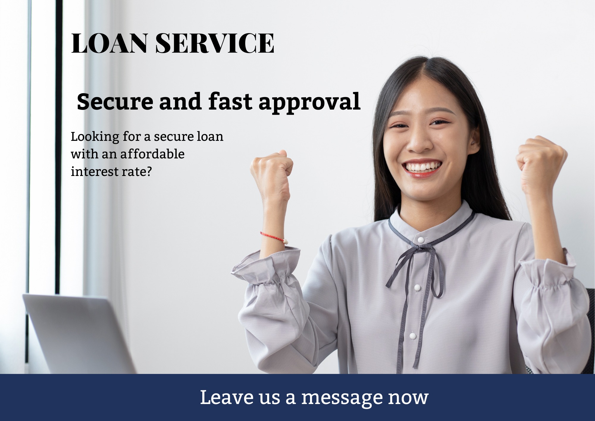 Secure & Trust Loan Facebook ad: Need financial support?