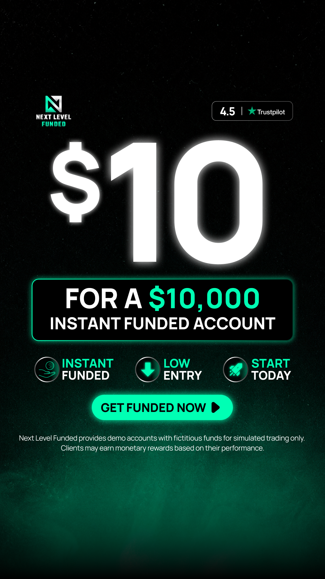 Next Level Funded Facebook ad