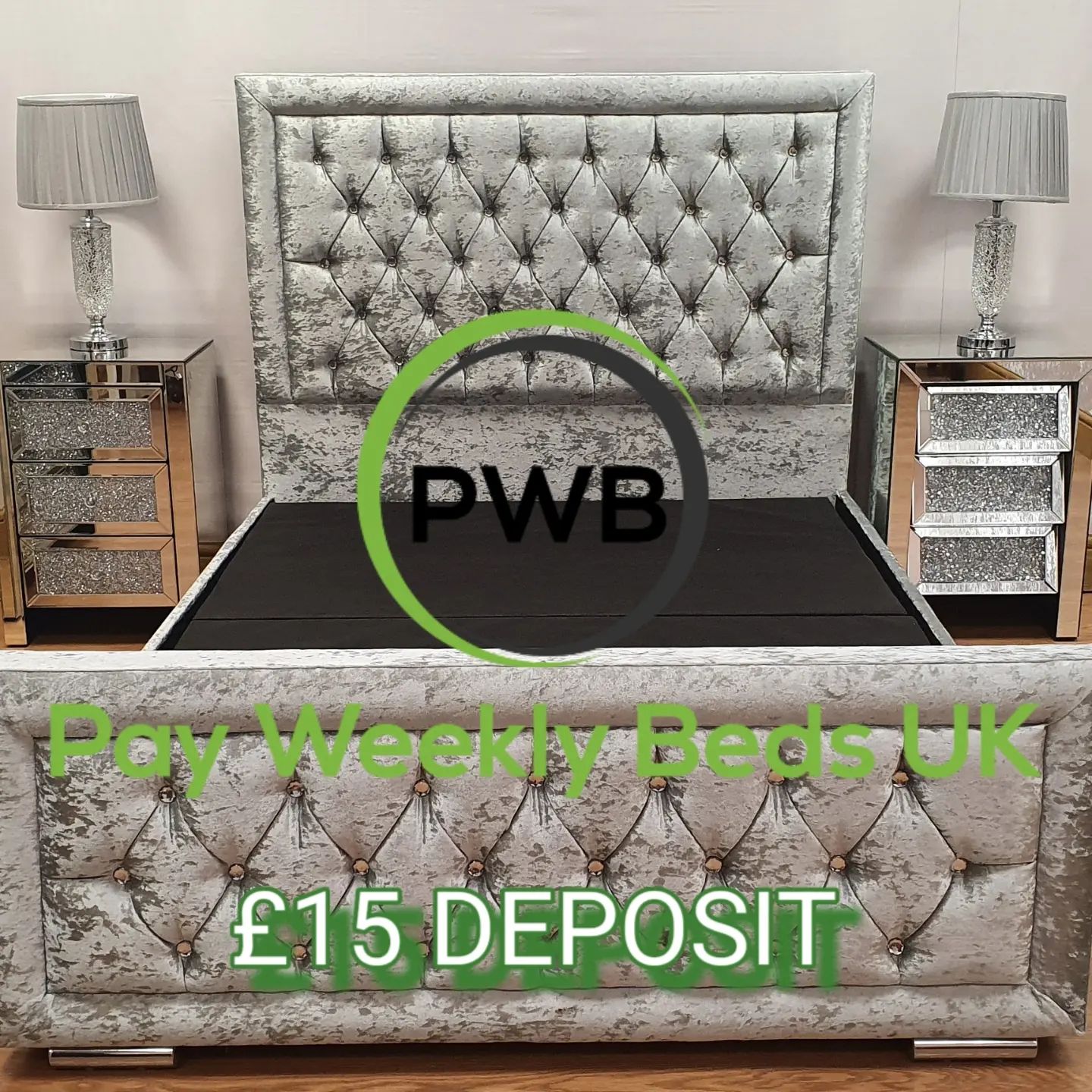 Pay Weekly Beds UK Facebook ad
