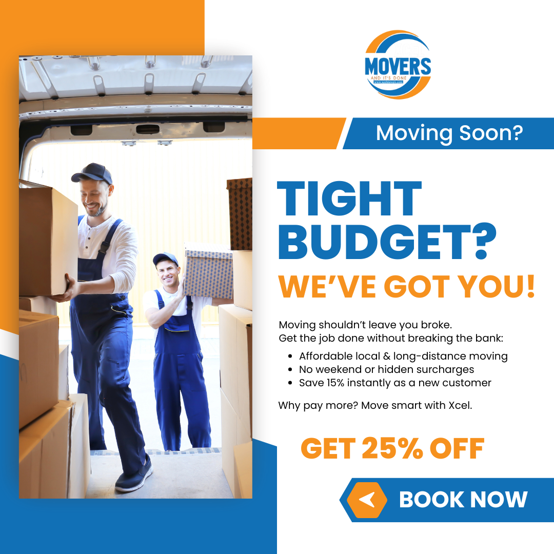 Xcel Movers Facebook ad