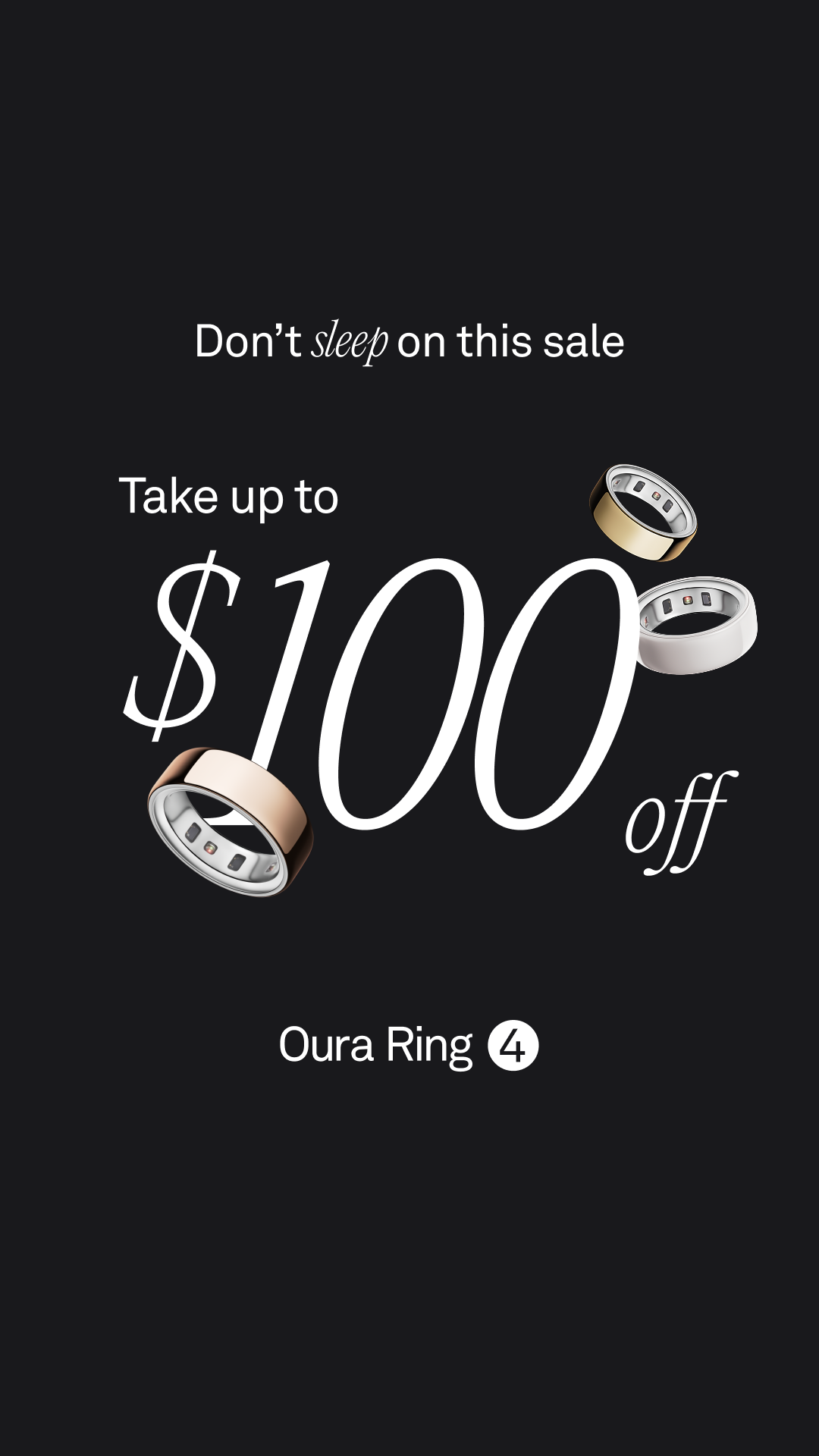 ŌURA Facebook ad