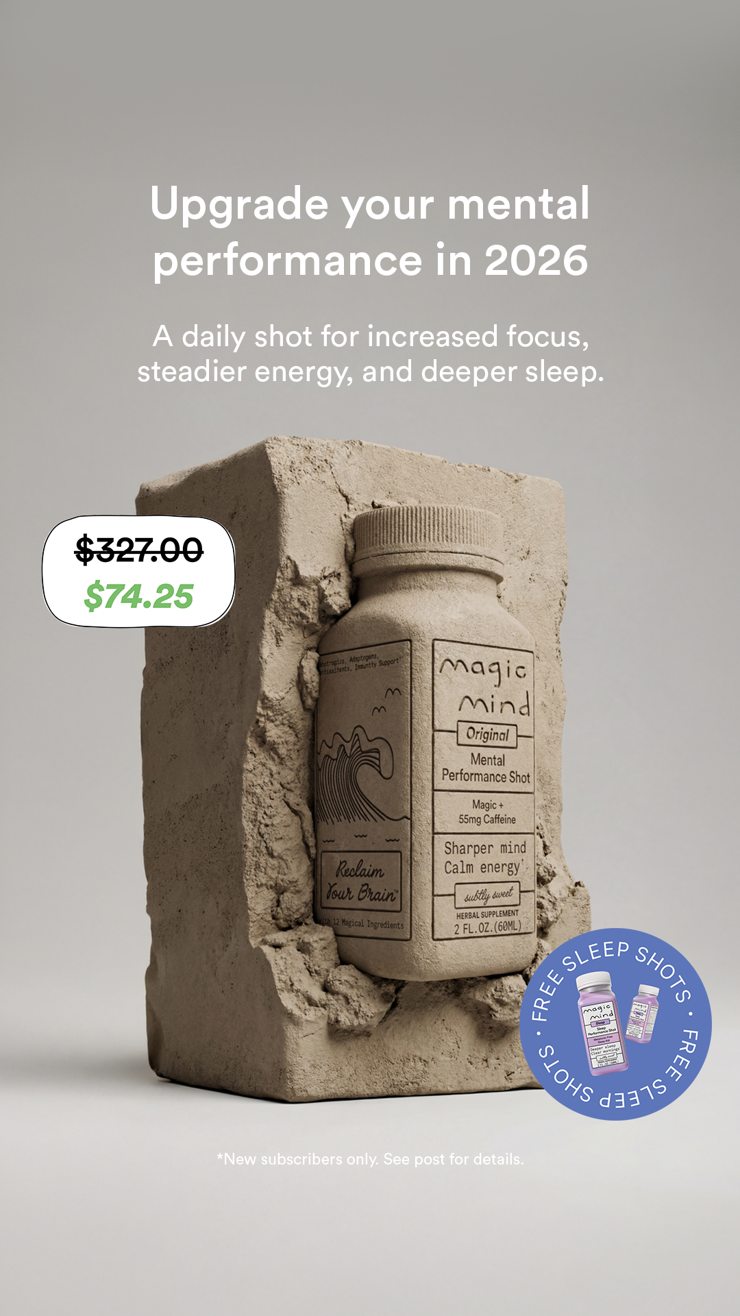 Magic Mind Facebook ad