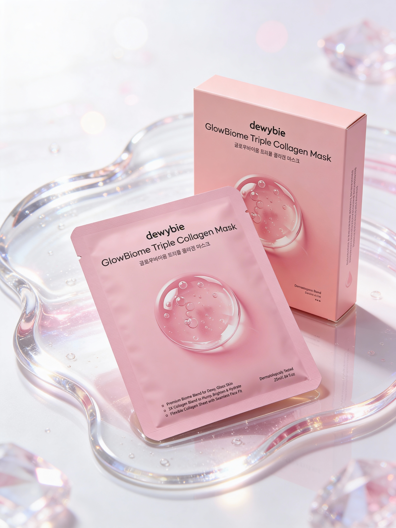 Dewybie Facebook ad: Meet your nighttime glow ritual