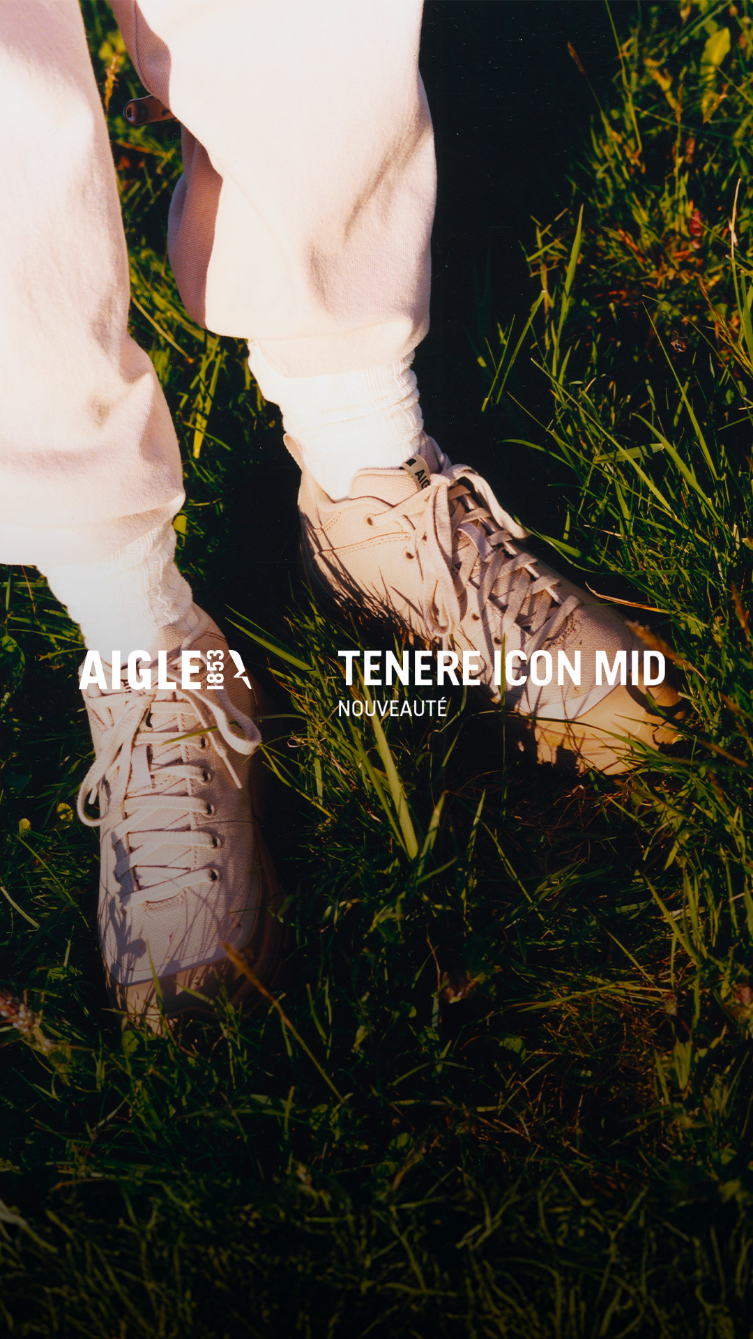 Aigle Facebook ad: Tenere Icon