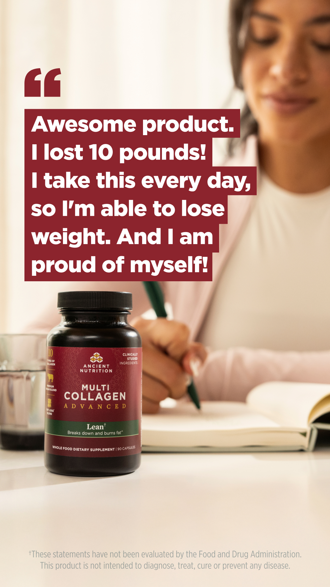 Ancient Nutrition Facebook ad