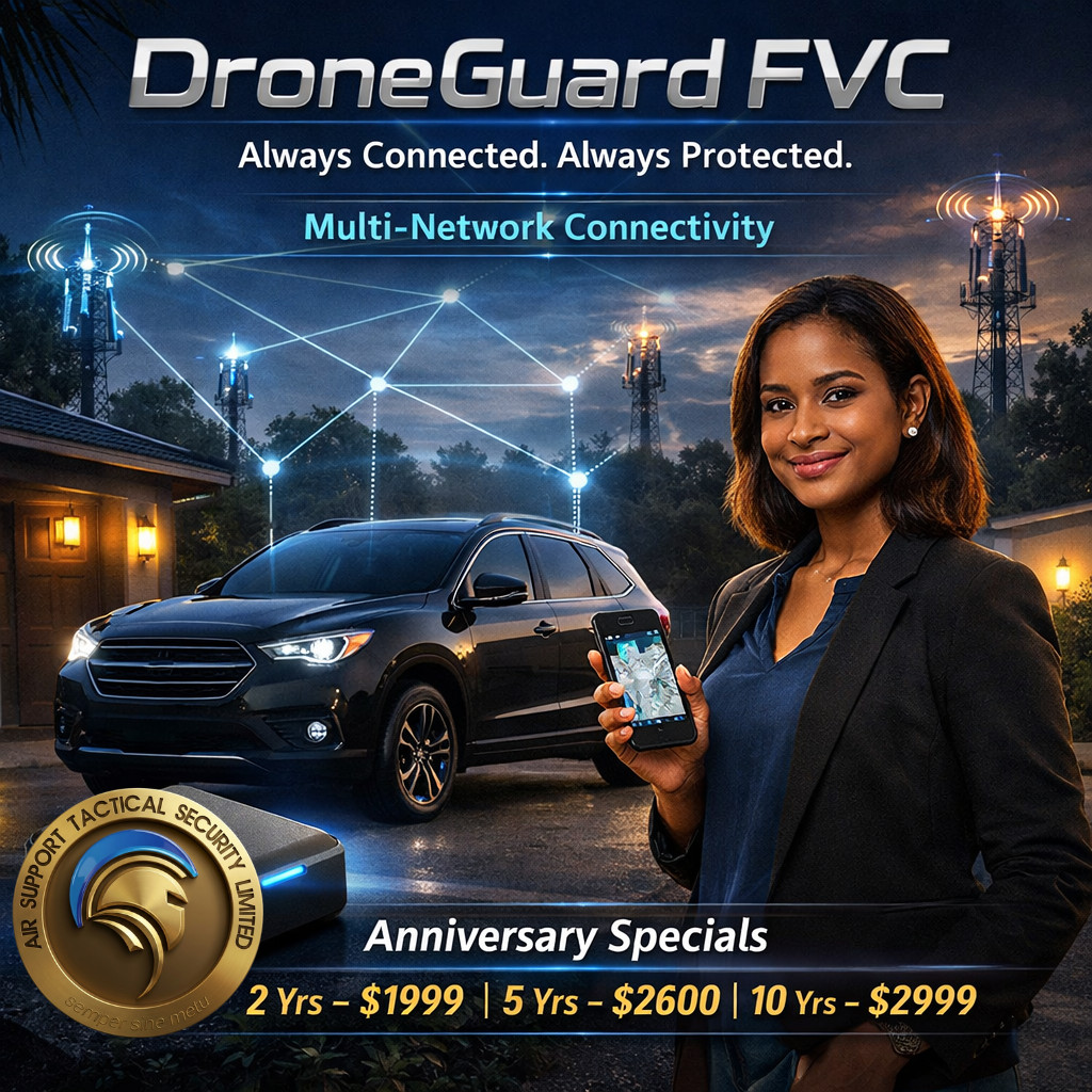 Air Support Tactical Security - DroneGuard Solutions Facebook ad