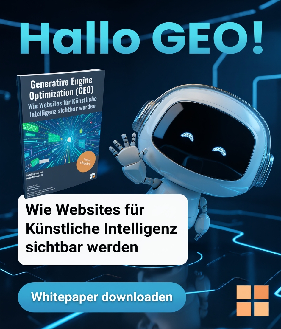 Contentmanager.de Facebook ad: GEO statt SEO?