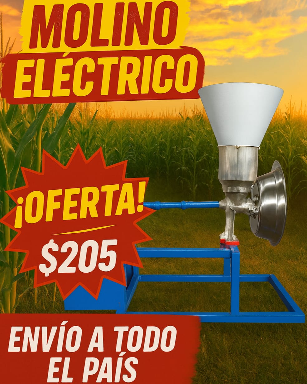 García Factory Facebook ad: Molino Eléctrico de Alta