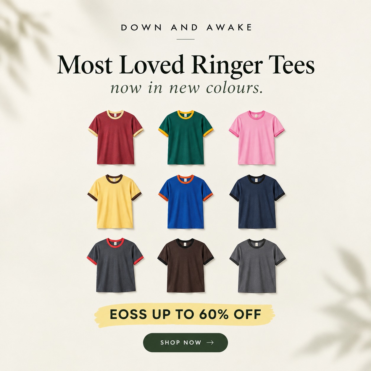 Down And Awake Facebook ad