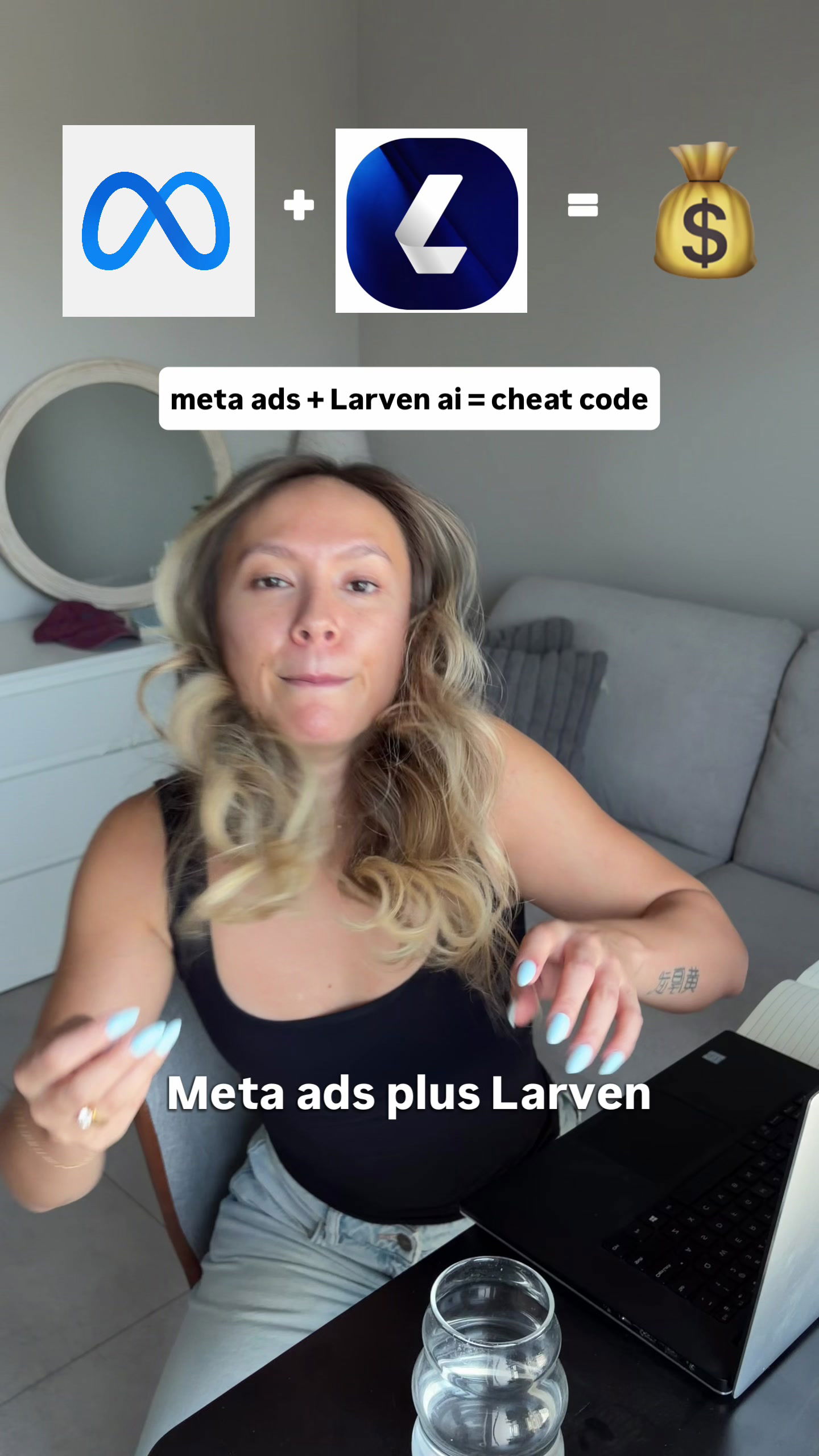 Larven AI Facebook ad: Create More Winning Ads