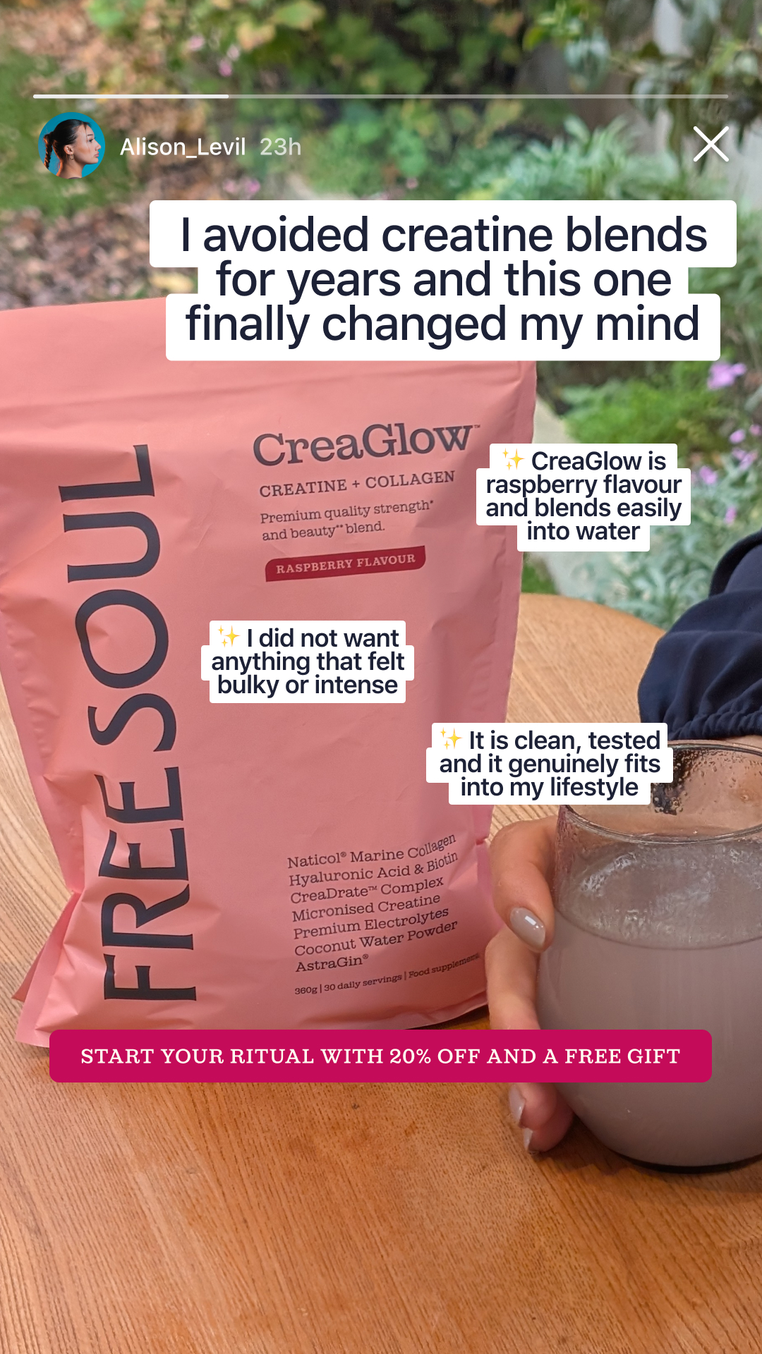 Free Soul Facebook ad