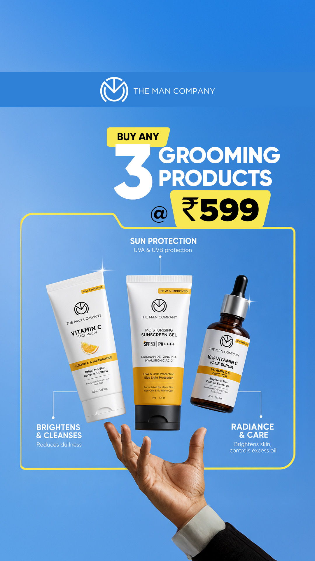 TheManCompany Facebook ad