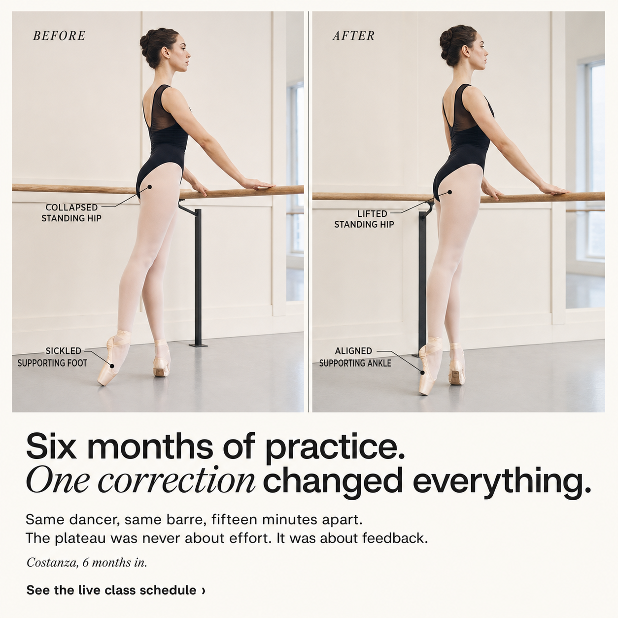 Dance Masterclass Facebook ad