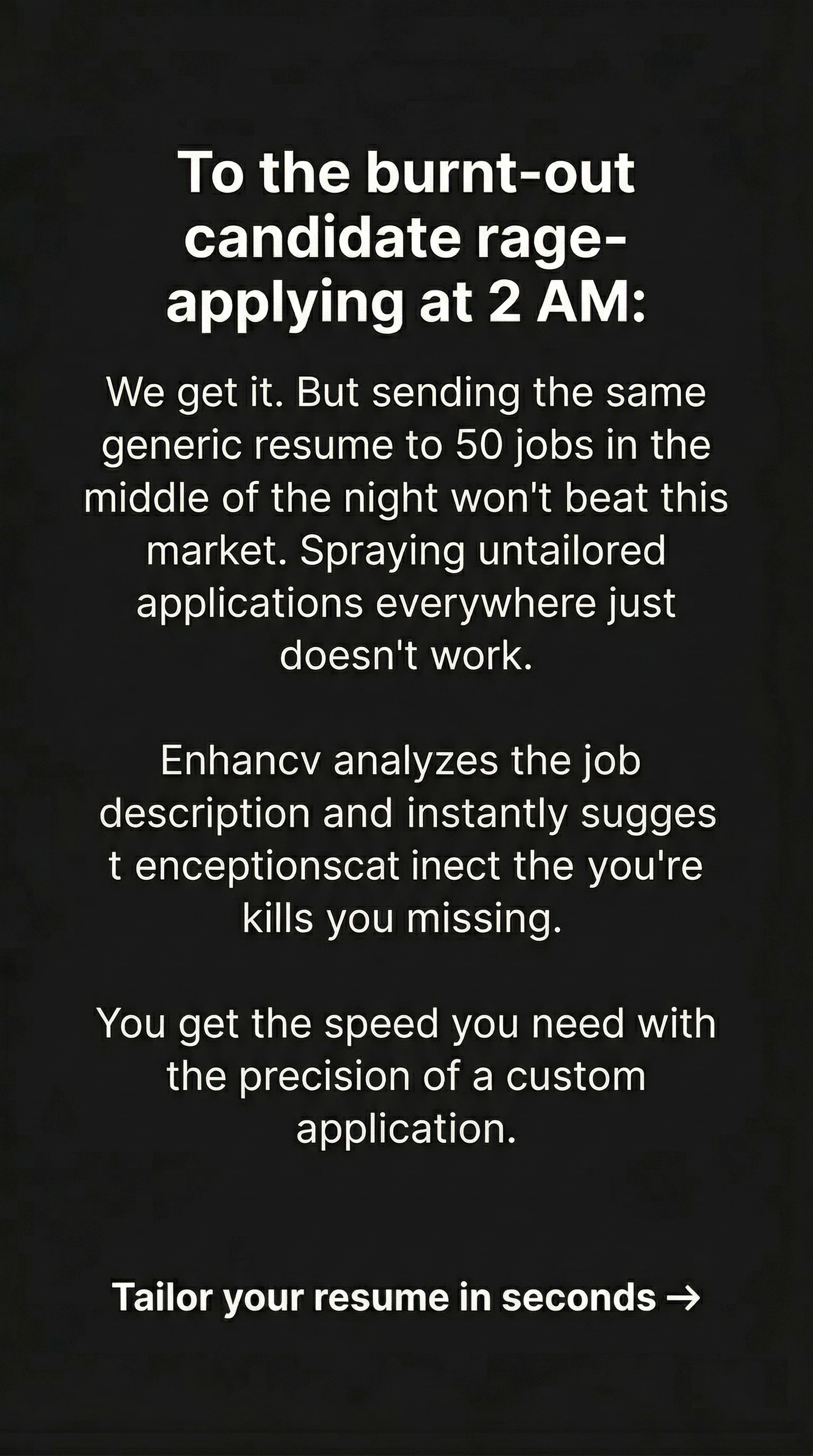 Enhancv Facebook ad