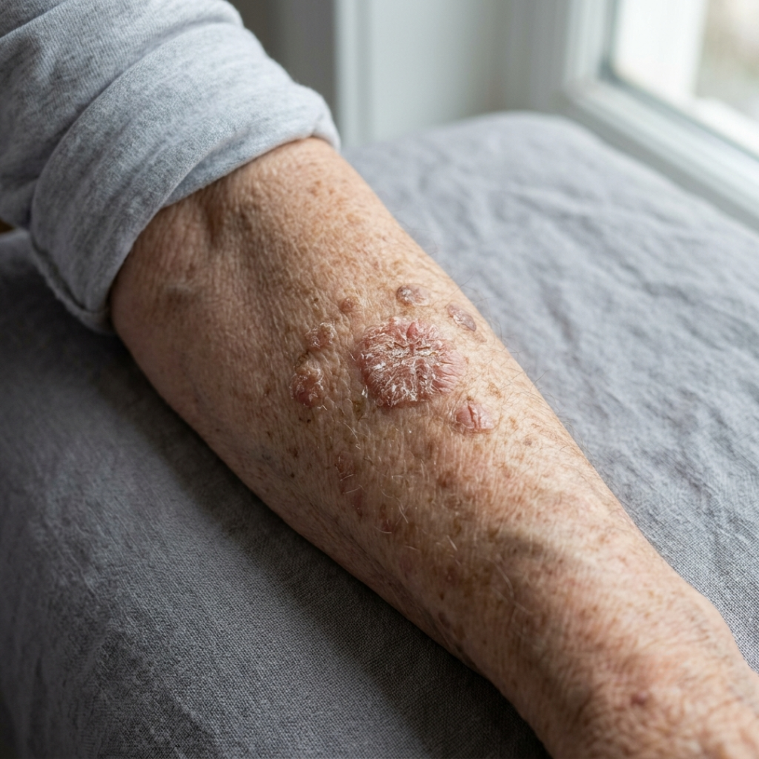 Actinic Keratosis Reset Facebook ad