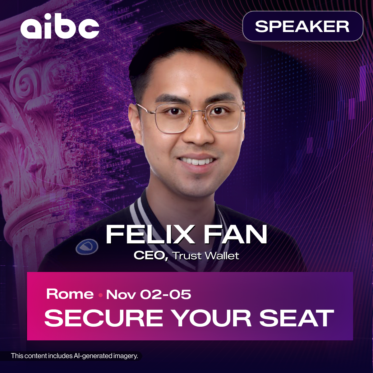 AIBC World Facebook ad: Felix Fan shipped four products in 48 hours.