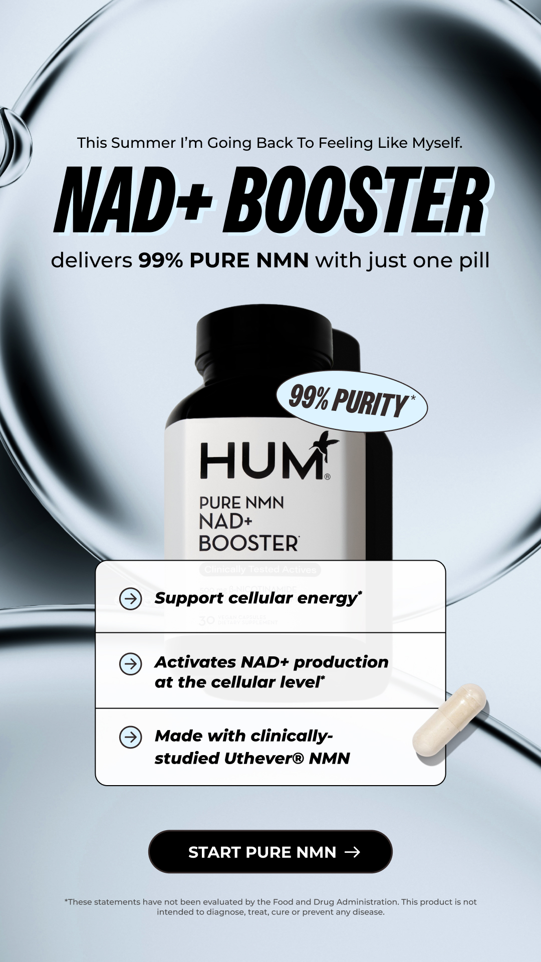 HUM Nutrition Facebook ad