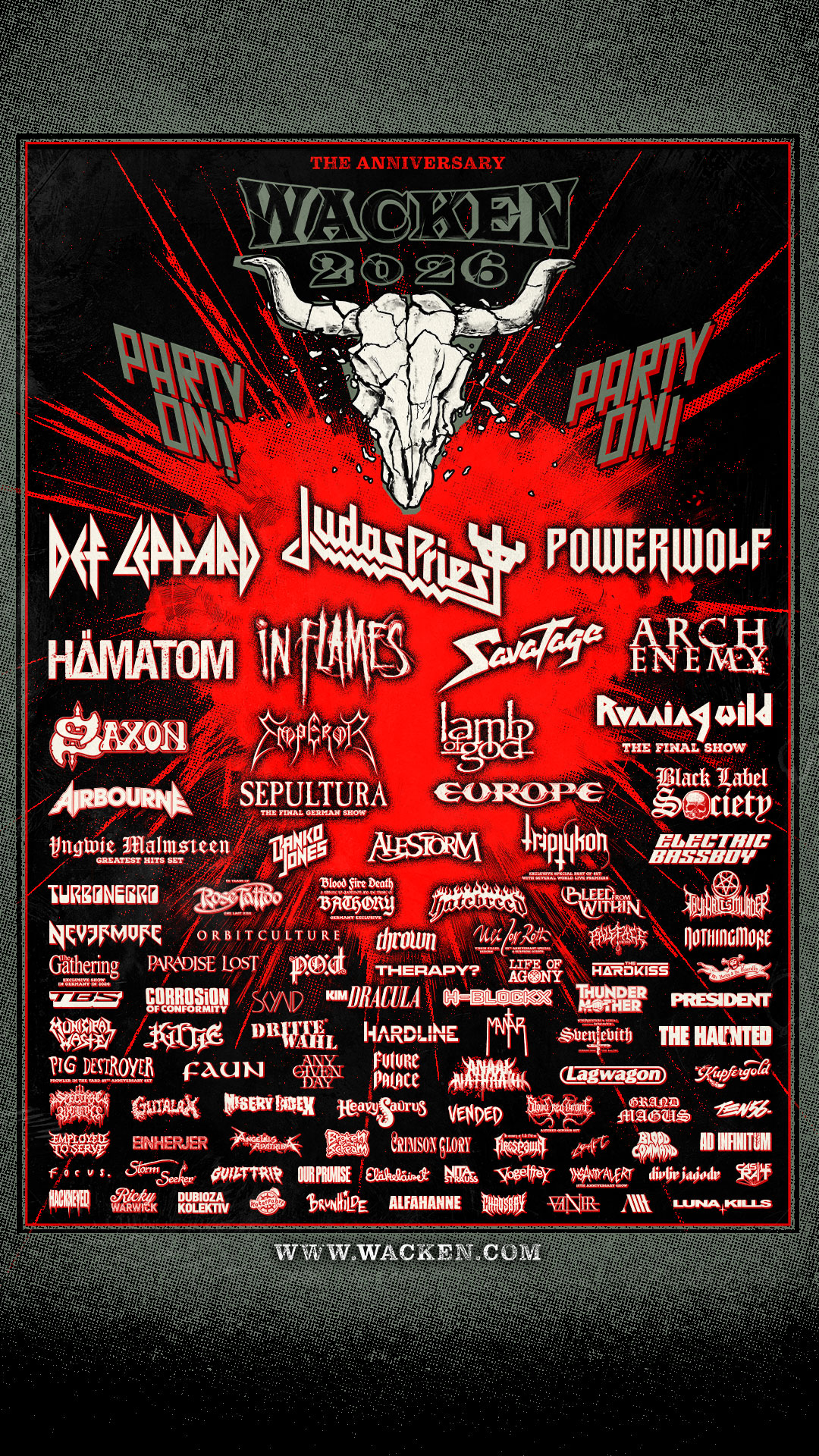 Wacken Open Air Facebook ad