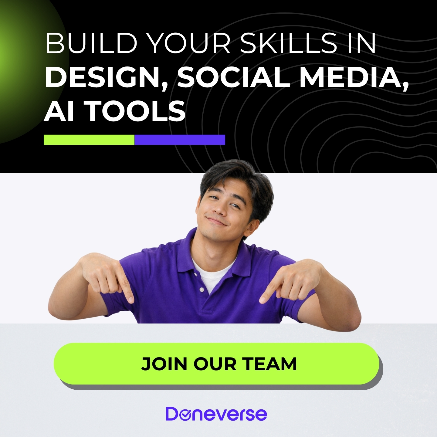 Doneverse - Careers Facebook ad