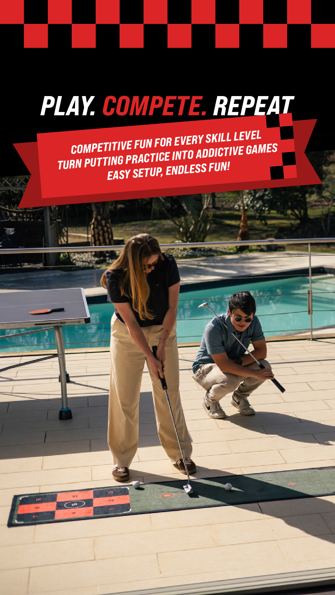 Wellputt Golf Facebook ad