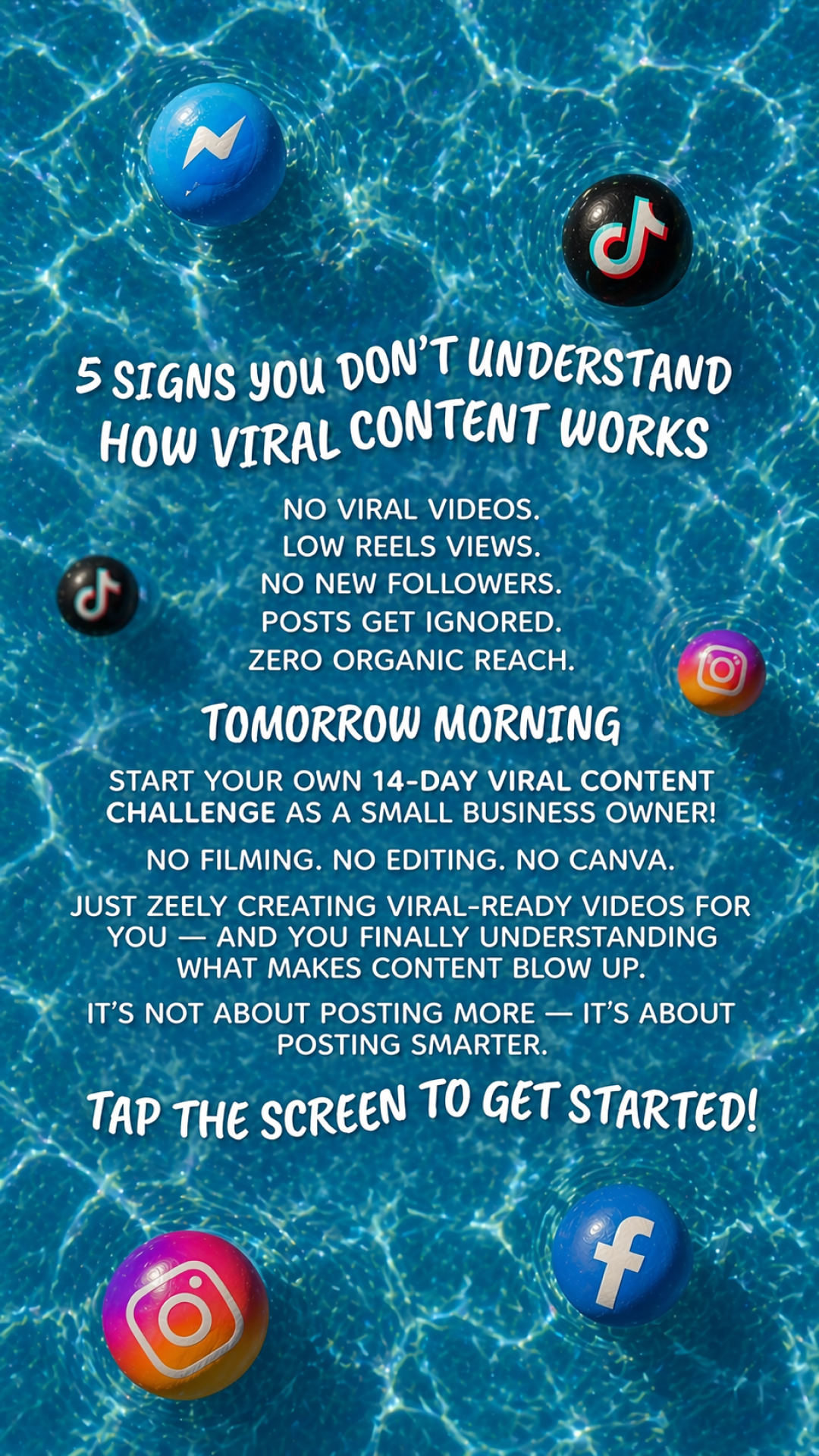 Zeely: AI-Powered Organic Growth Facebook ad: Reach your goal in 3 months with AI!