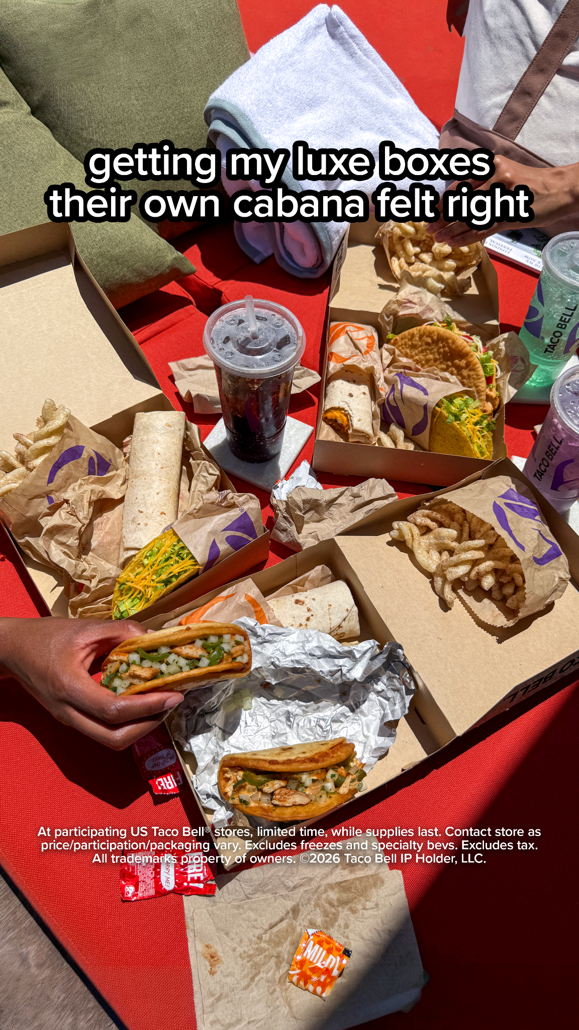 Taco Bell Facebook ad