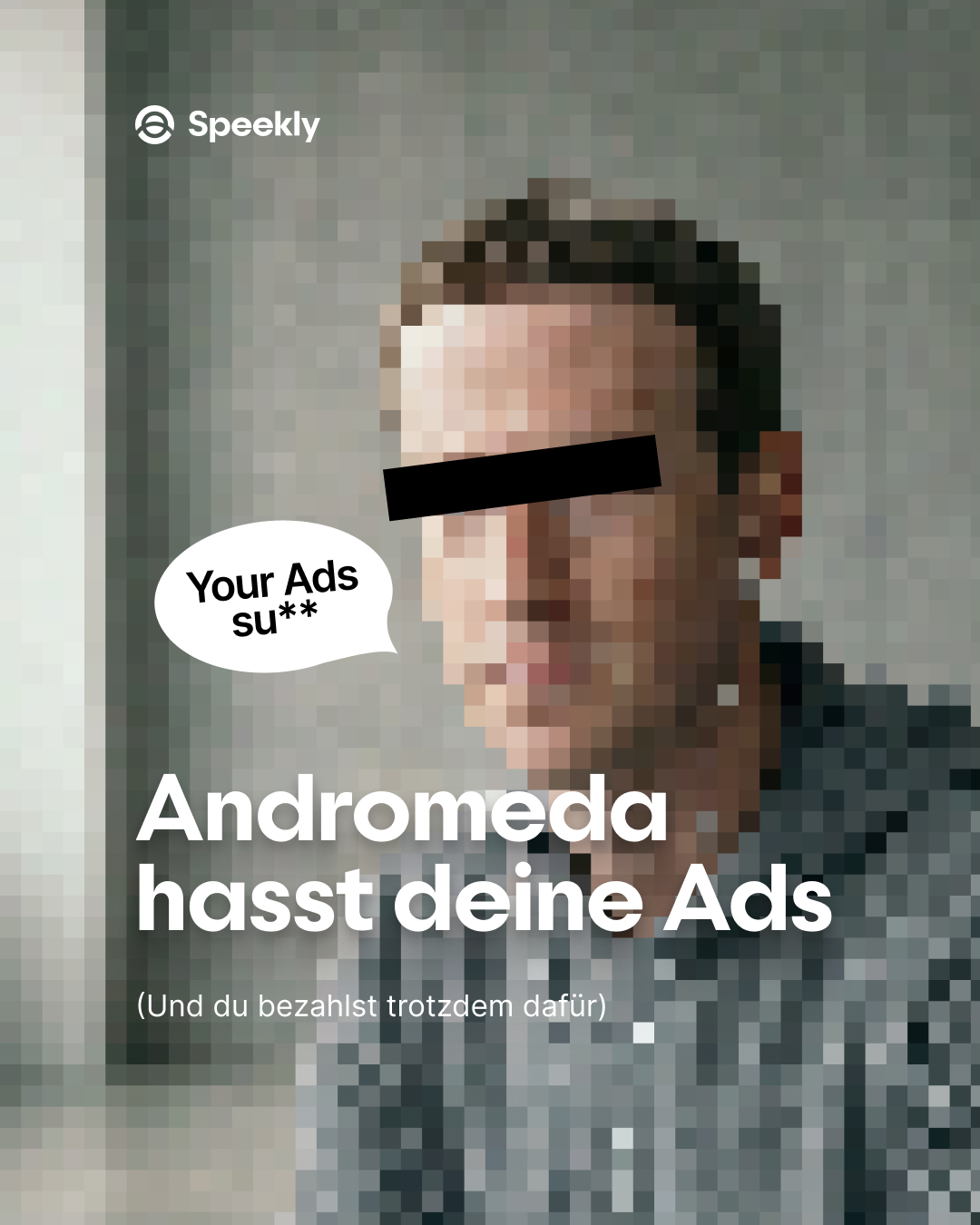 Speekly Facebook ad