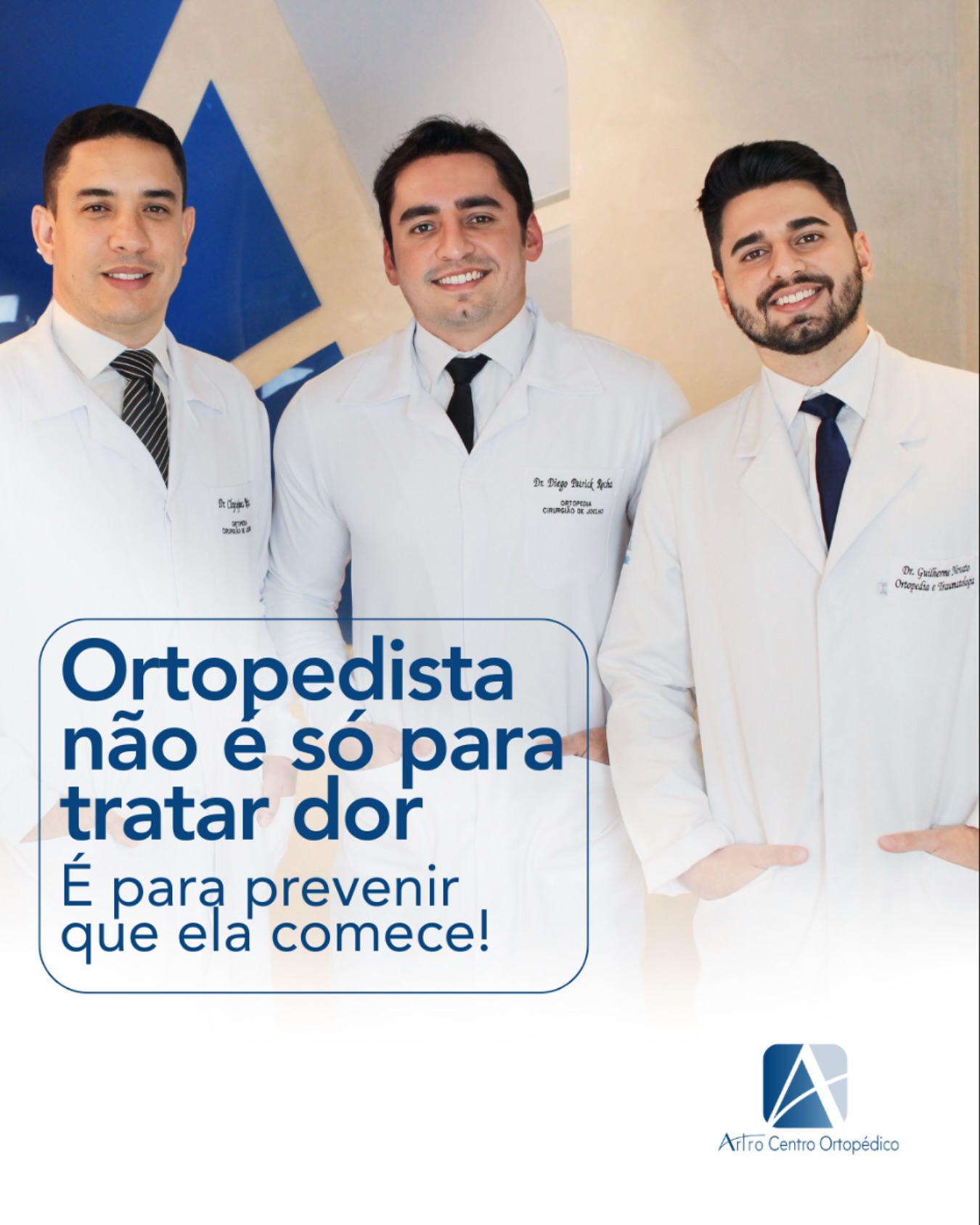 Artro Centro Ortopédico Facebook ad: Você sabia que o ortopedista também cuida da…