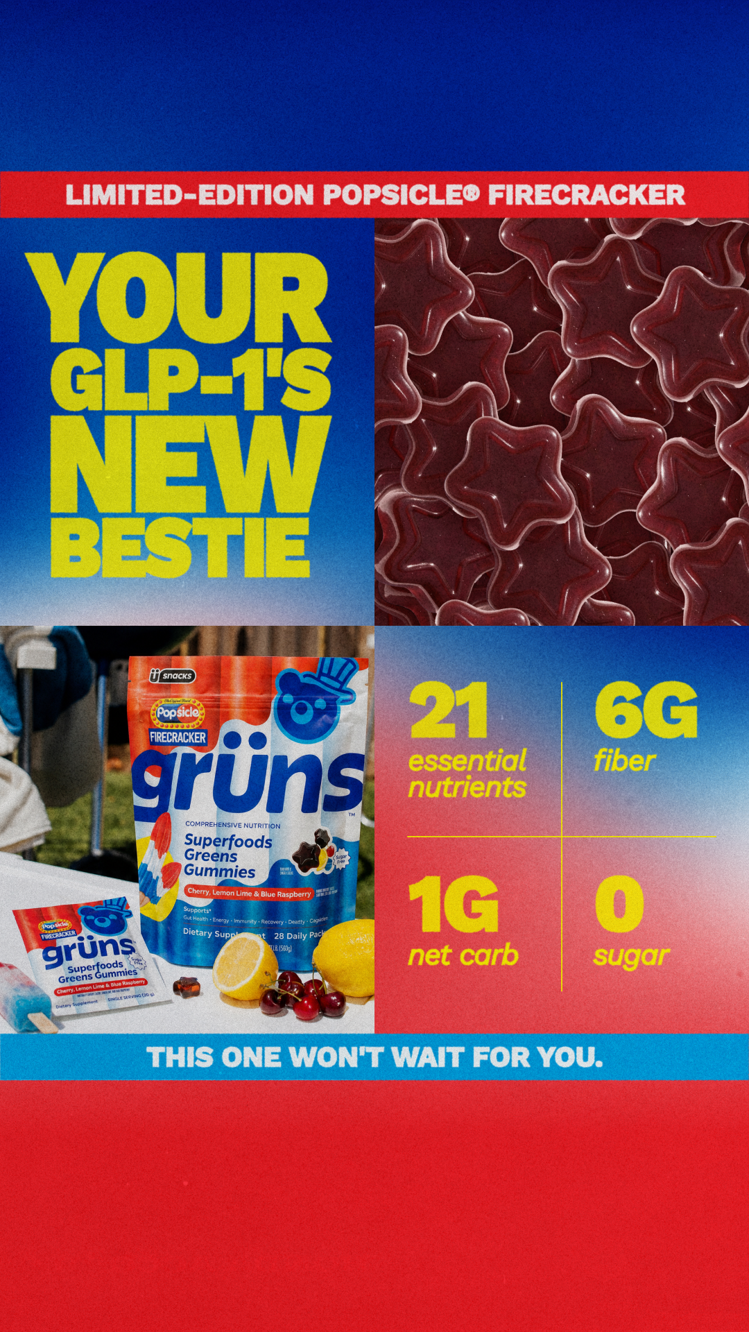 Grüns Facebook ad