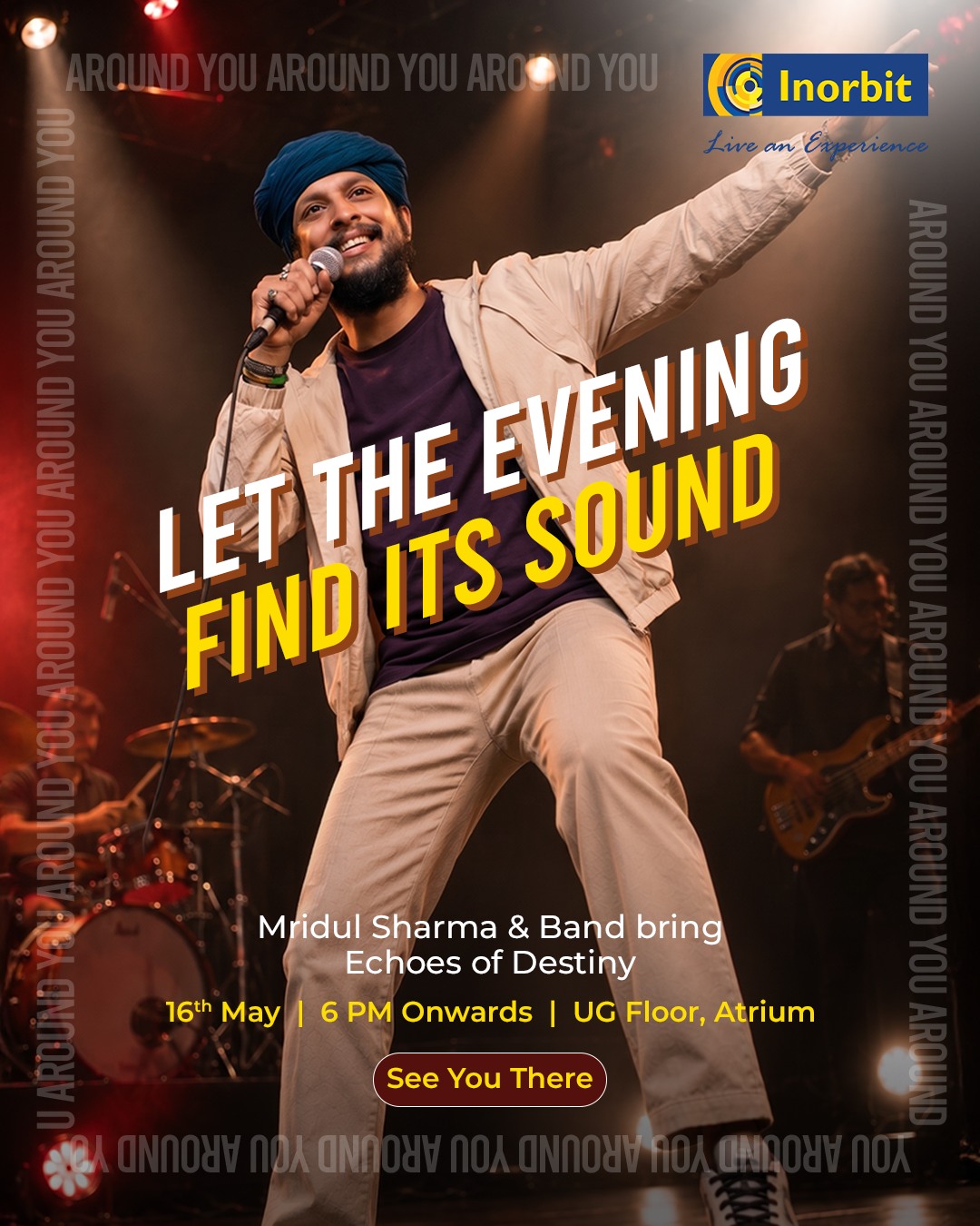 Inorbit Visakhapatnam Facebook ad: Some evenings are meant to be heard live.