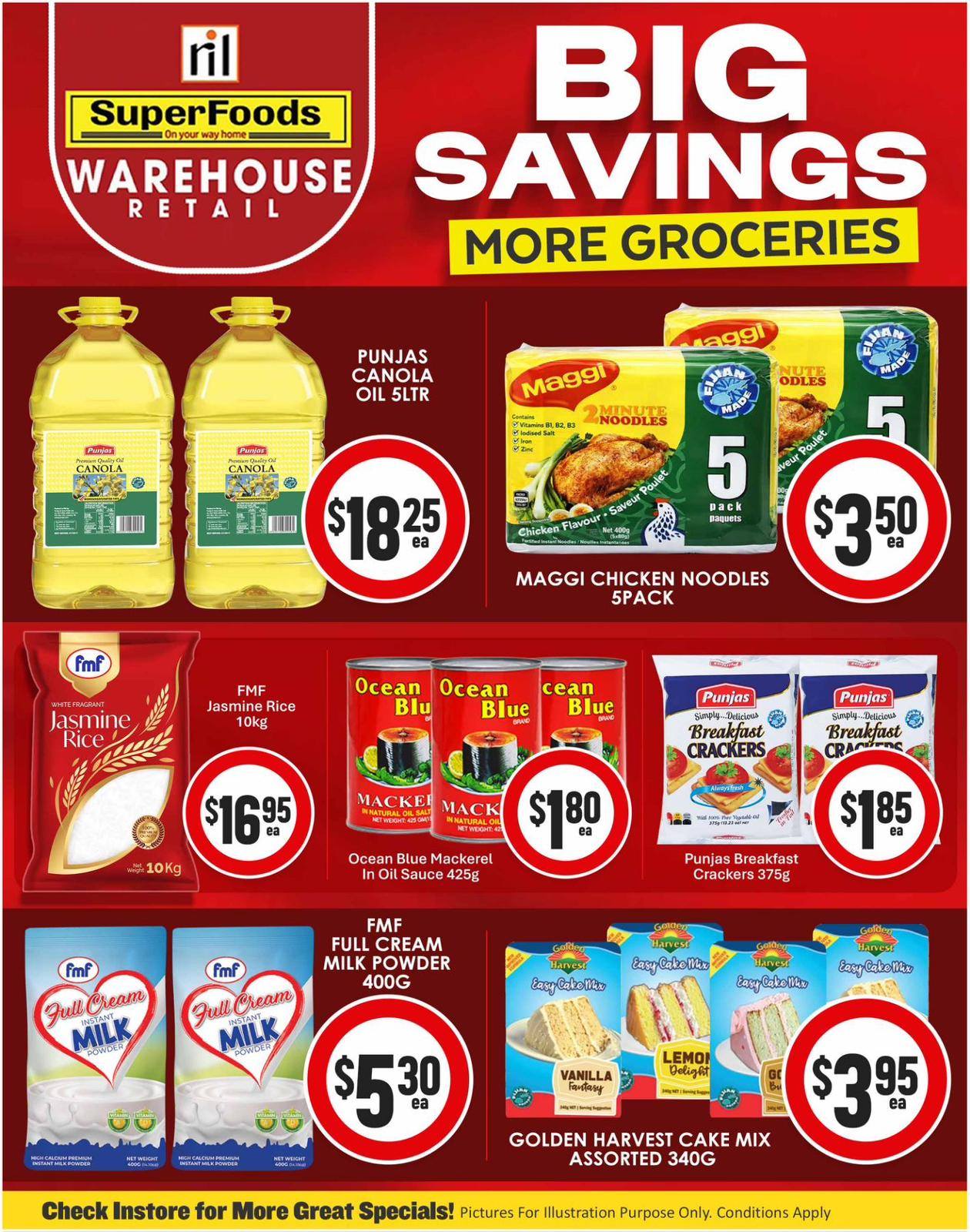 Superfoods Supermarkets Facebook ad: Valid till Tuesday 12-05-26
