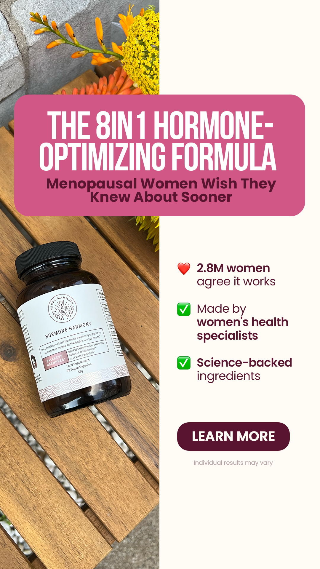 Happy Mammoth Facebook ad