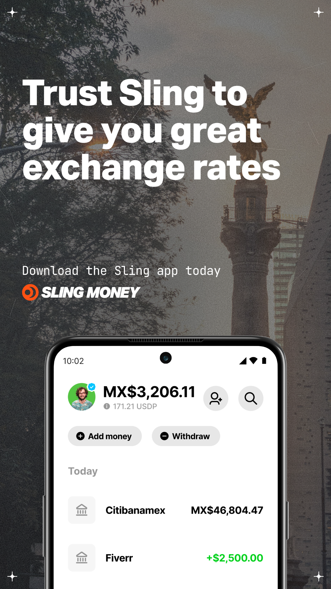 Sling Money Facebook ad from Mar 11, 2026