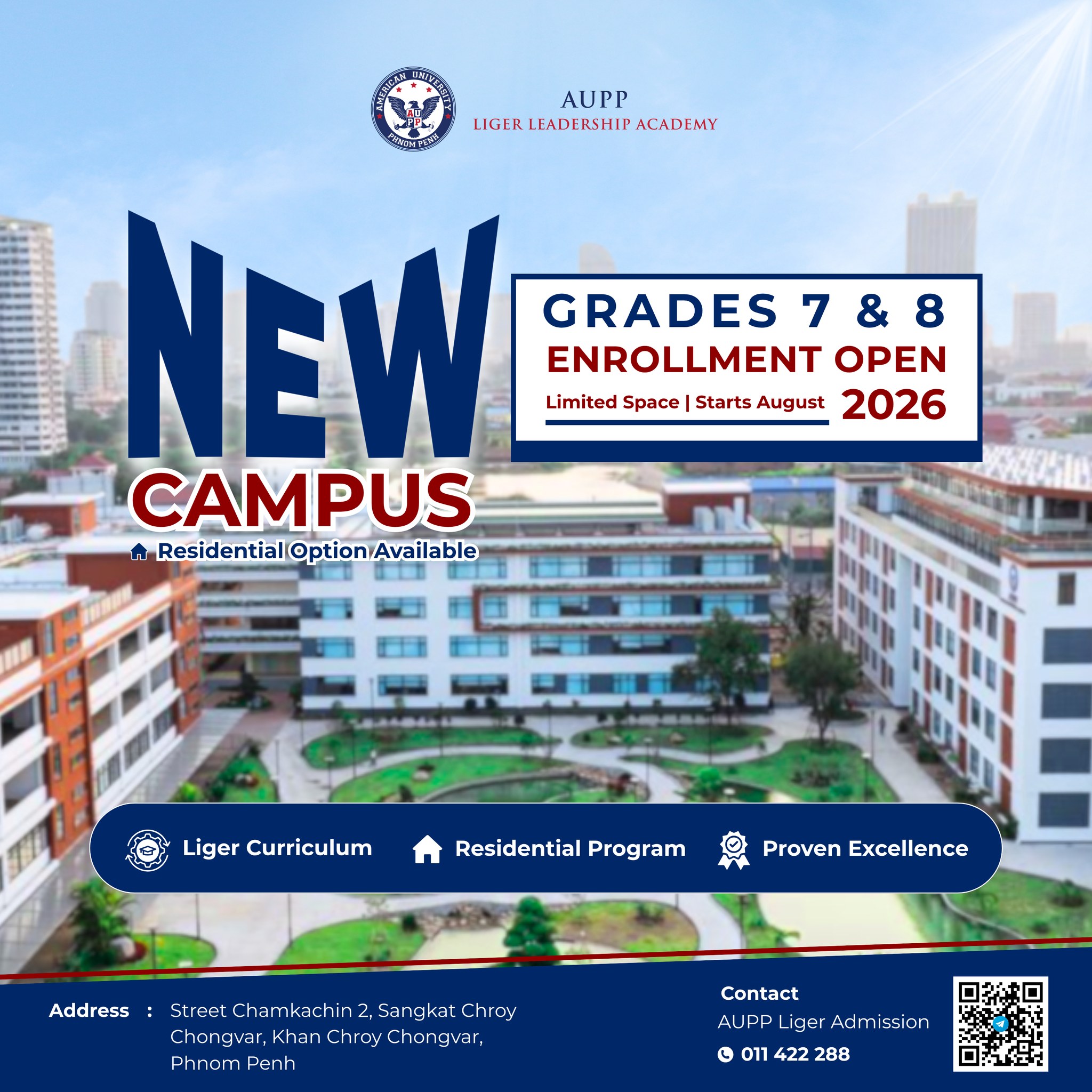 AUPP Liger Leadership Academy Facebook ad