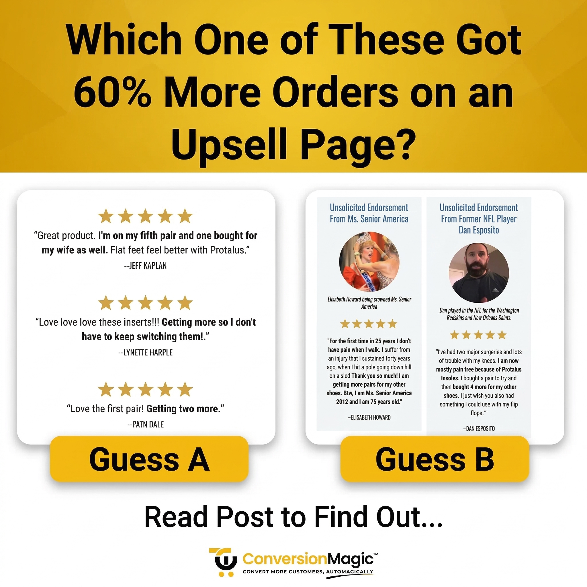 ConversionMagic Facebook ad: Grow Sales 2.5x Faster, No Extra Ad Spend