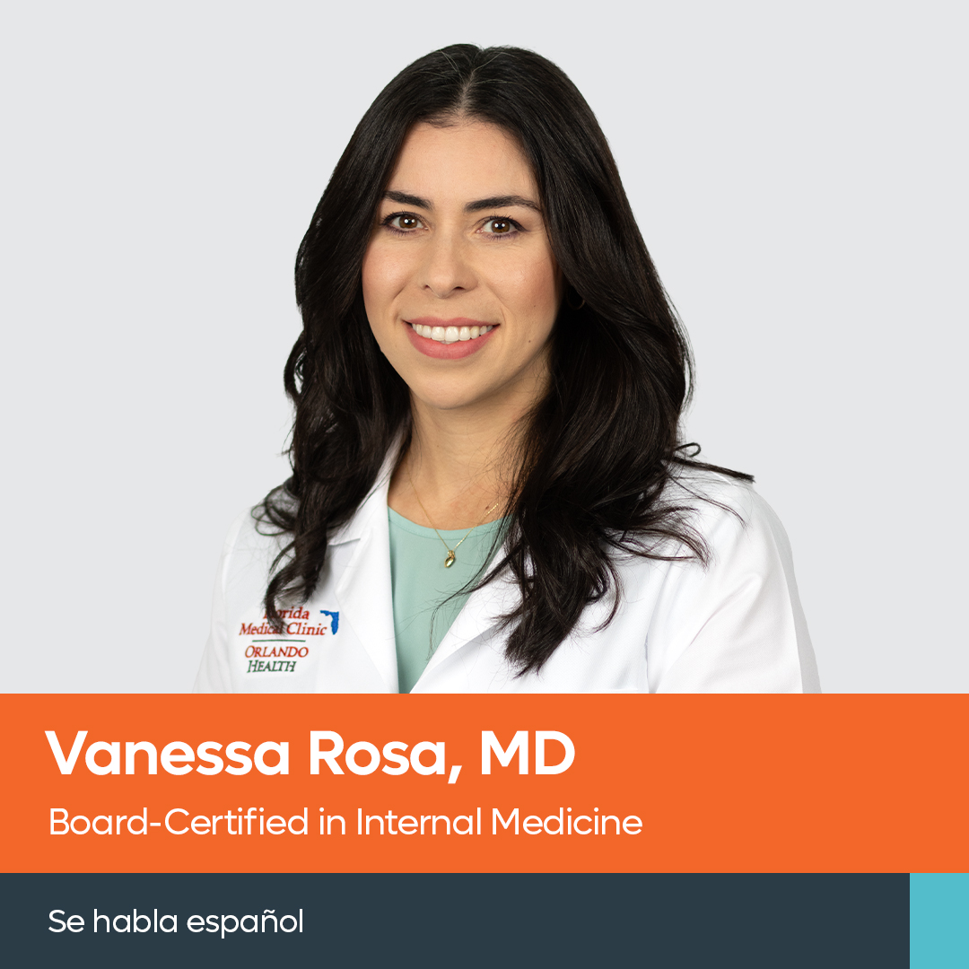 Orlando Health West Coast Facebook ad: Vanessa Rosa, MD
