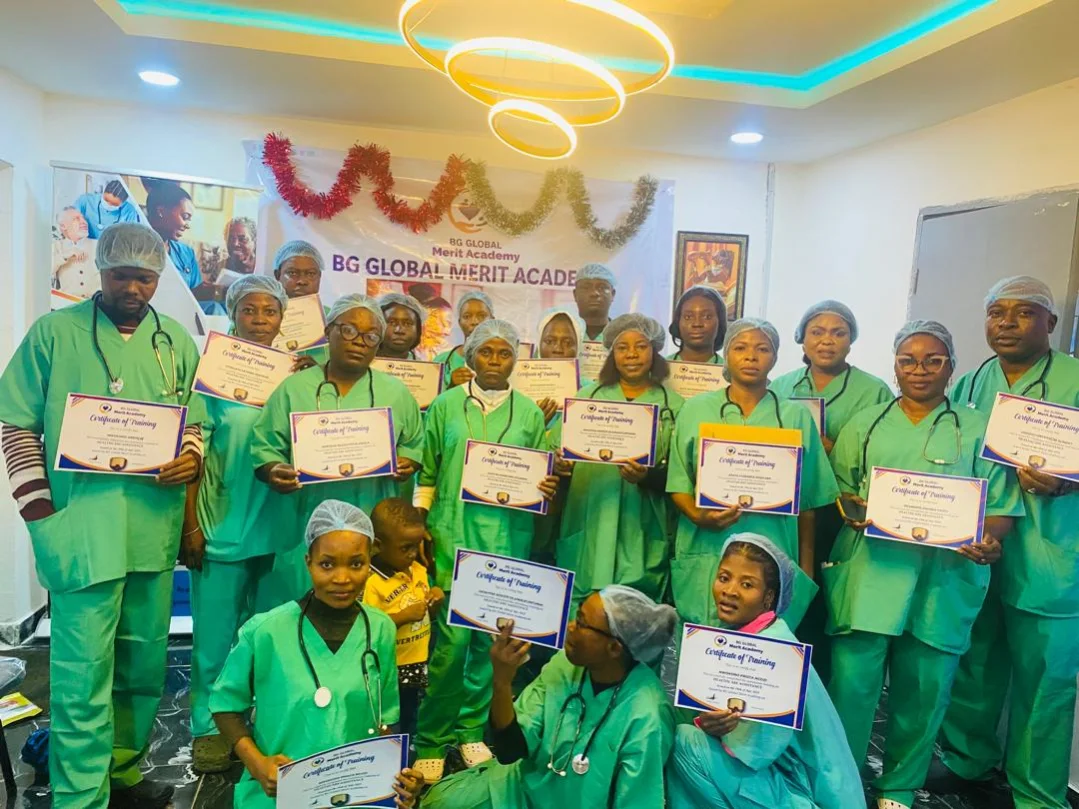 BG Global Merit Academy Facebook ad: Travel abroad with caregiver's Training