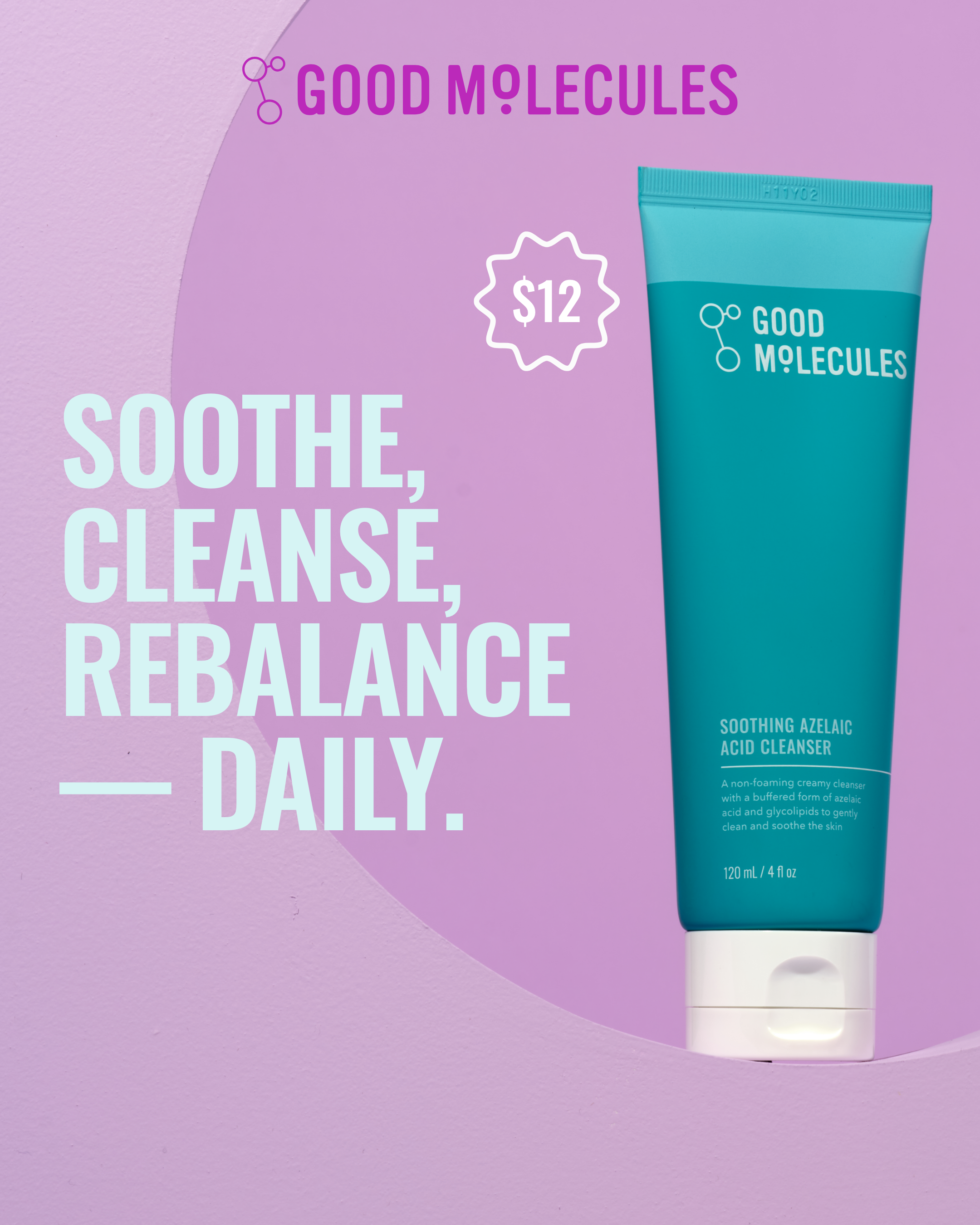 Good Molecules Facebook ad