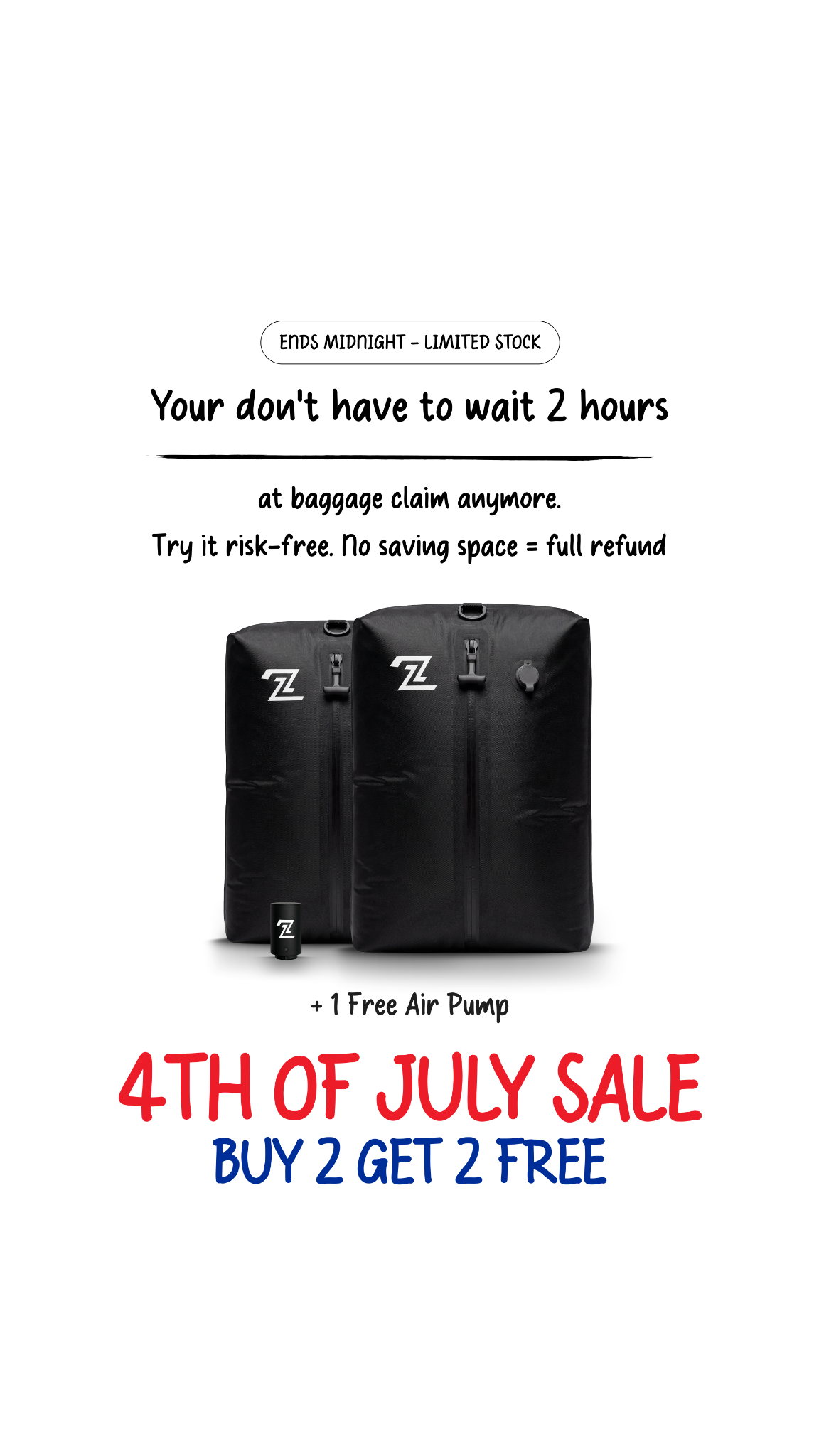 2packbag Facebook ad