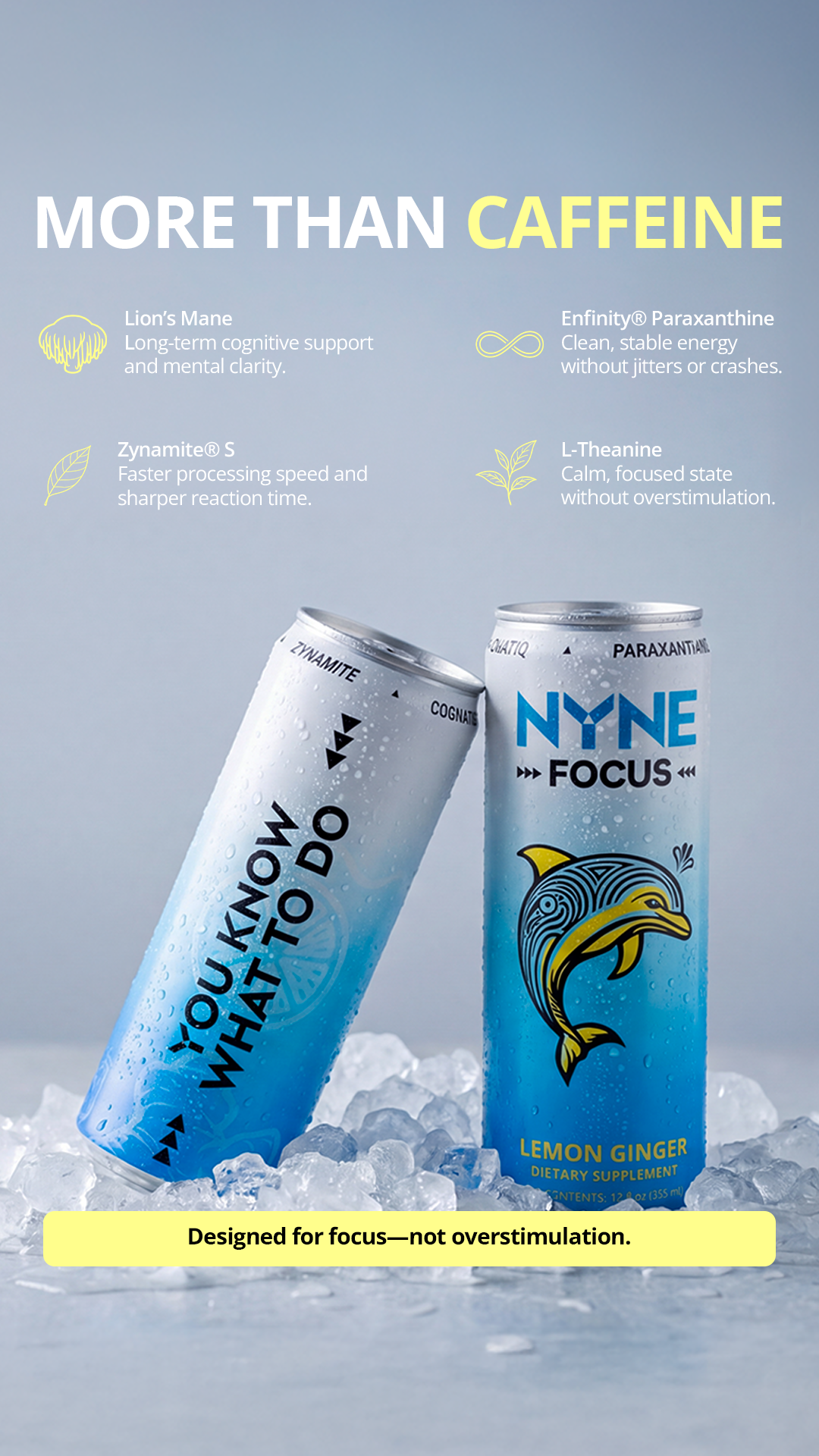 Drink NYNE Facebook ad