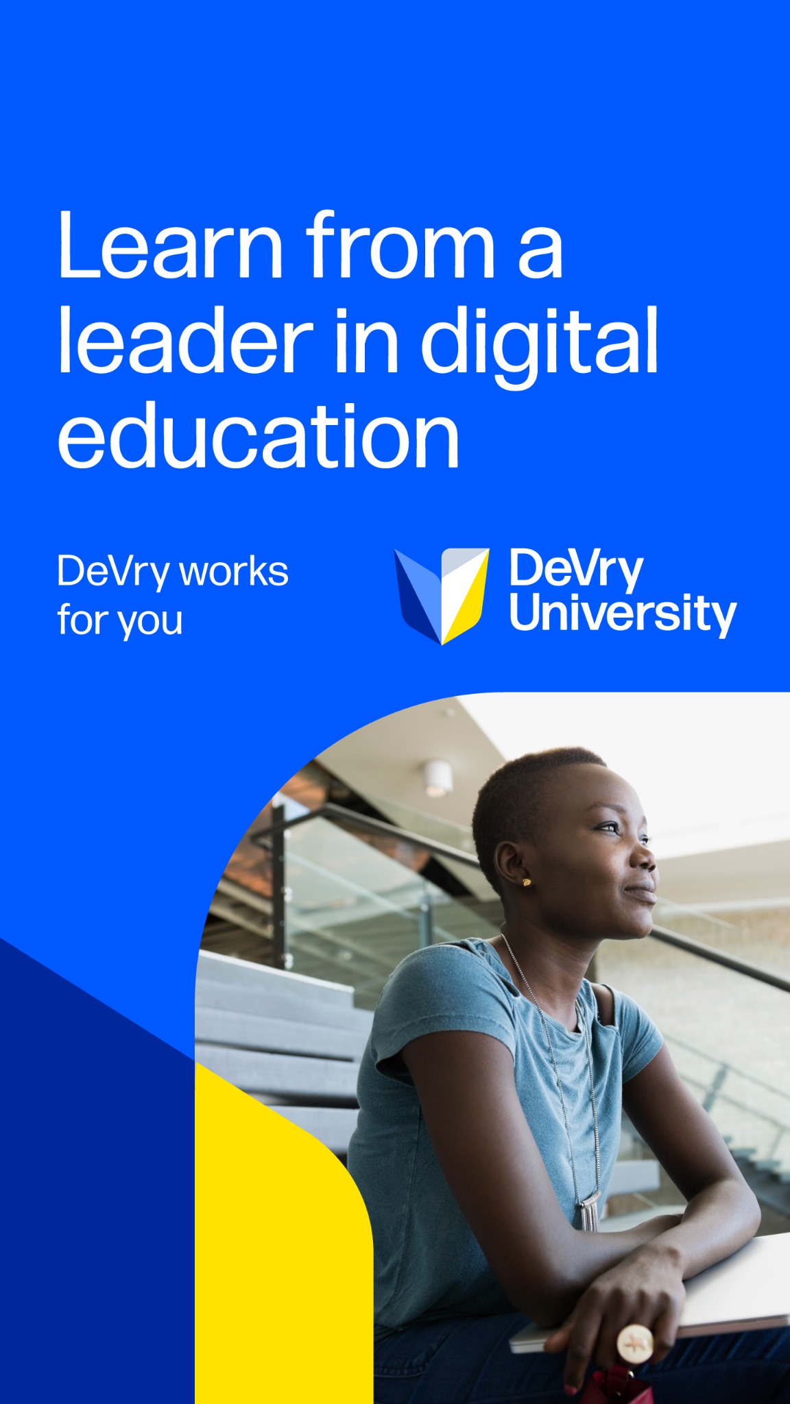 DeVry University Facebook ad