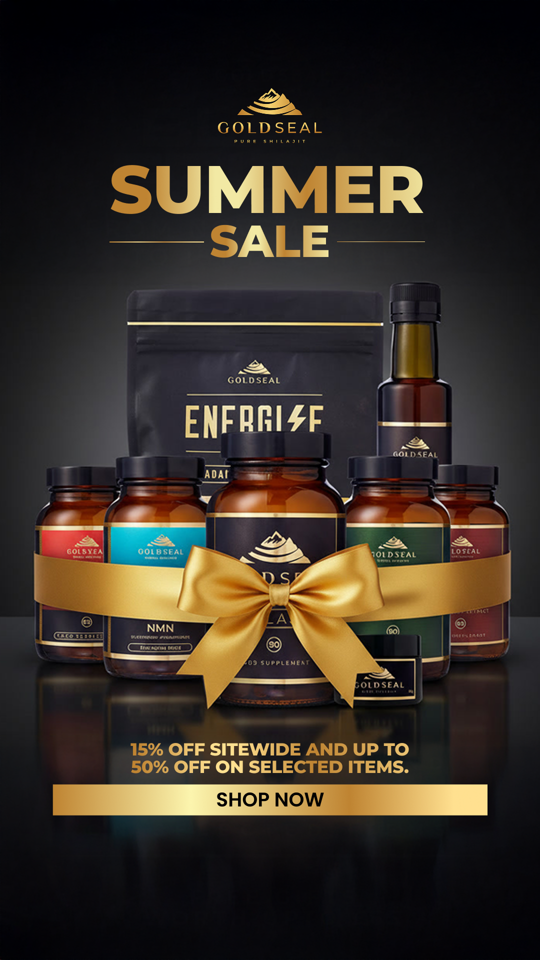 Gold Seal Shilajit Facebook ad