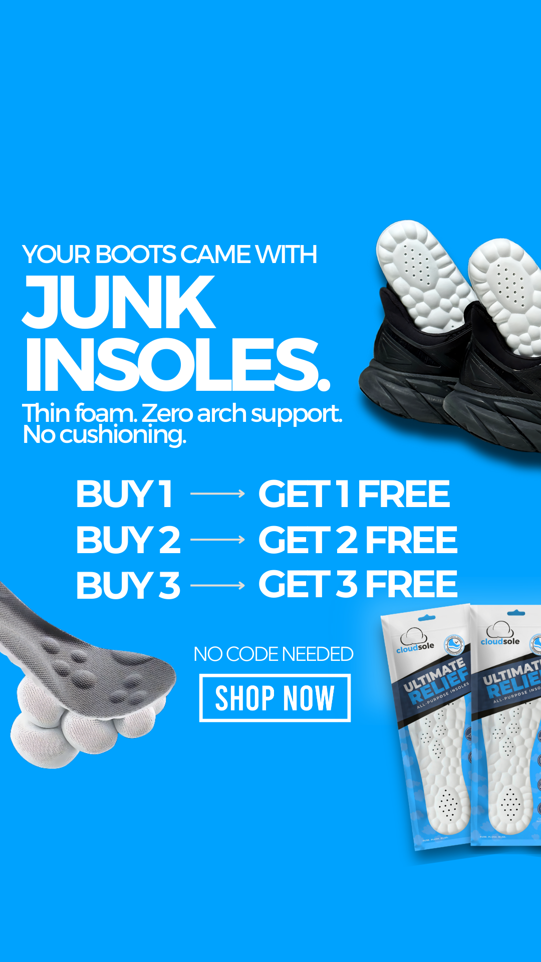 CloudSole Facebook ad