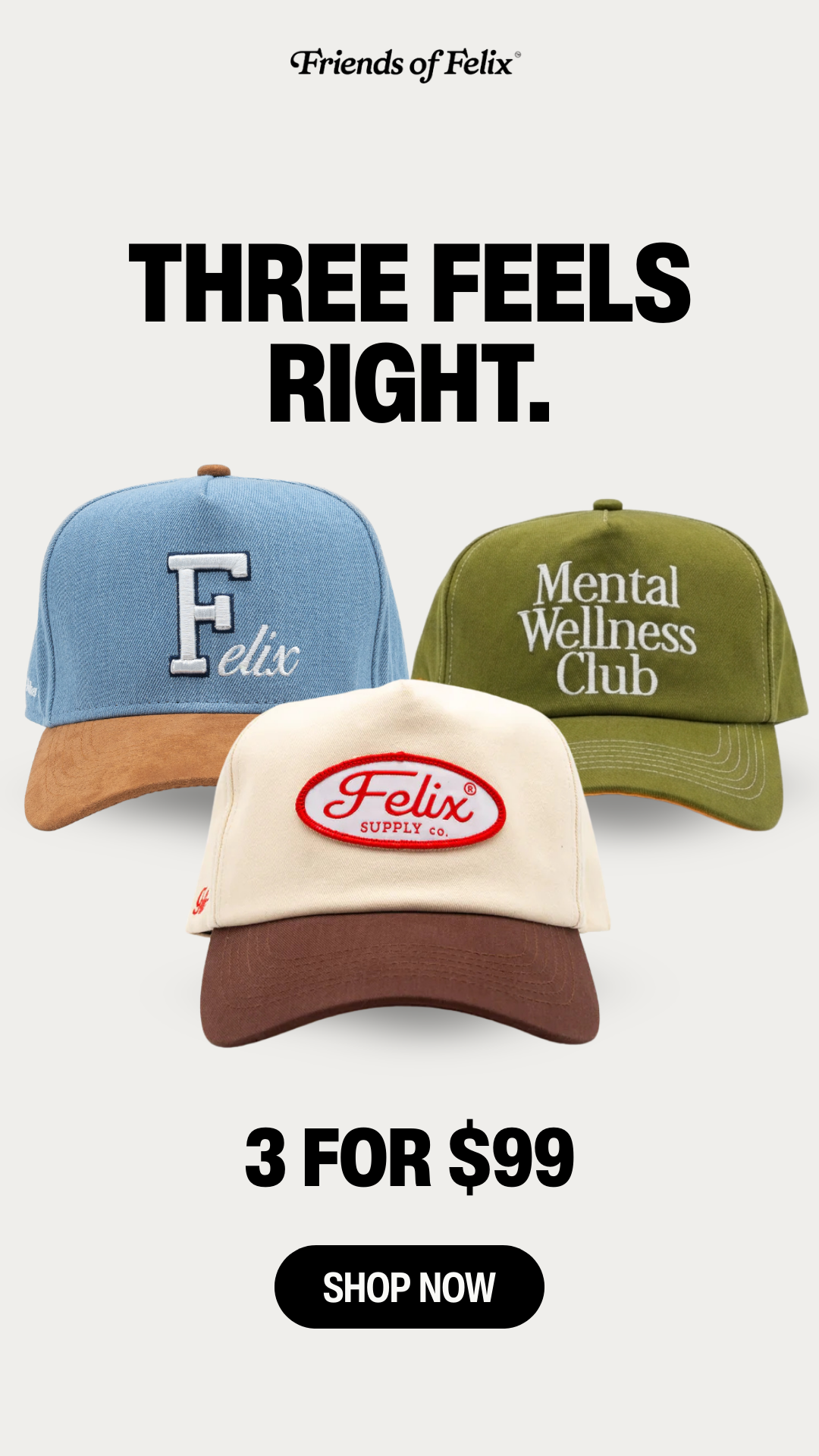 Friends of Felix Facebook ad