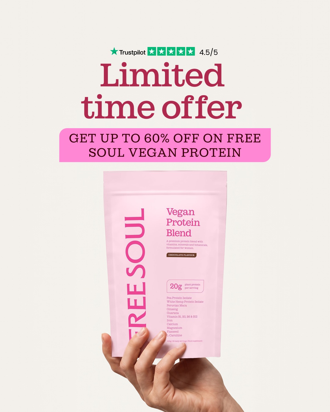 Free Soul Facebook ad